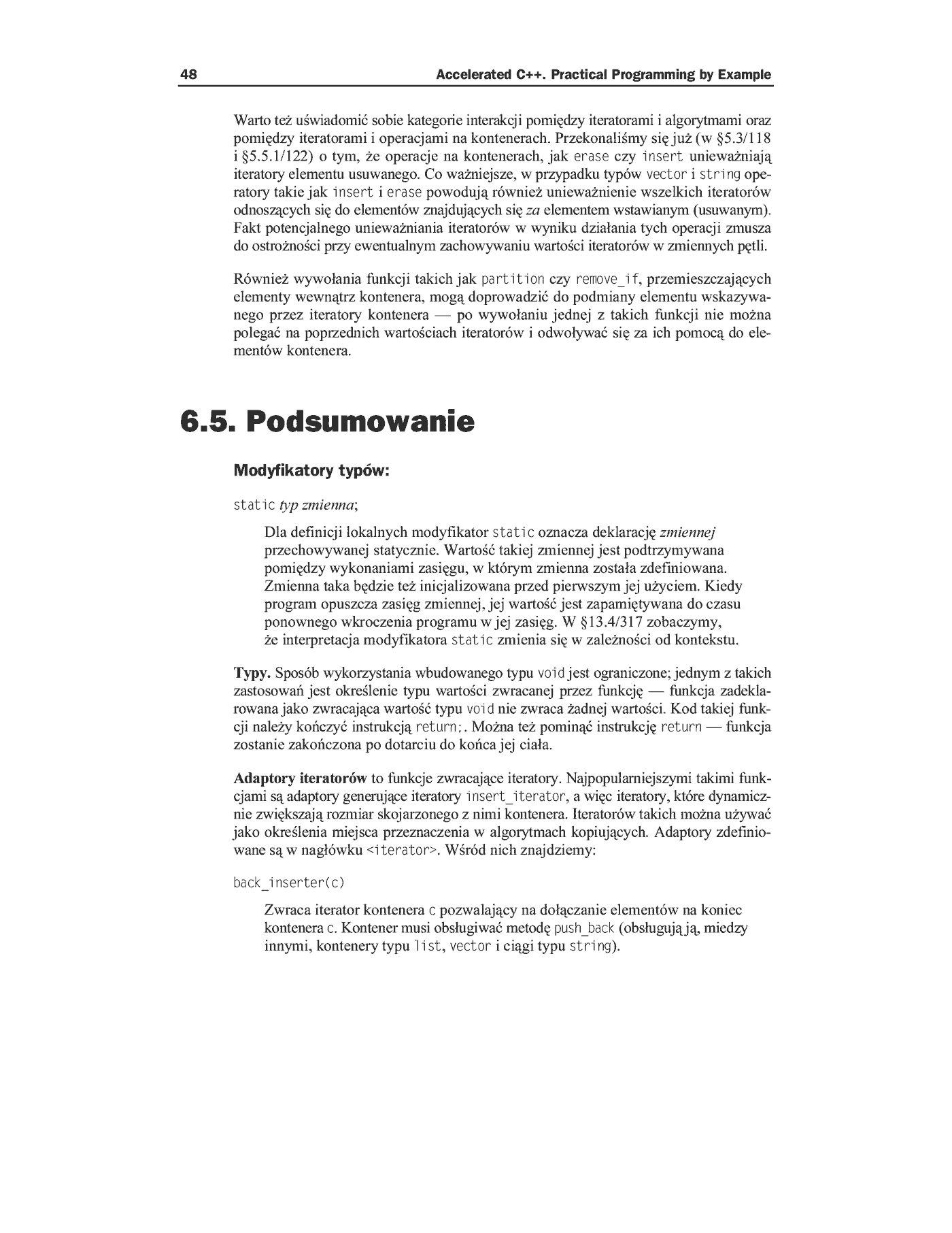 Fragment „C++. Potęga języka. Od przykładu do przykładu” — strona 28 z 31