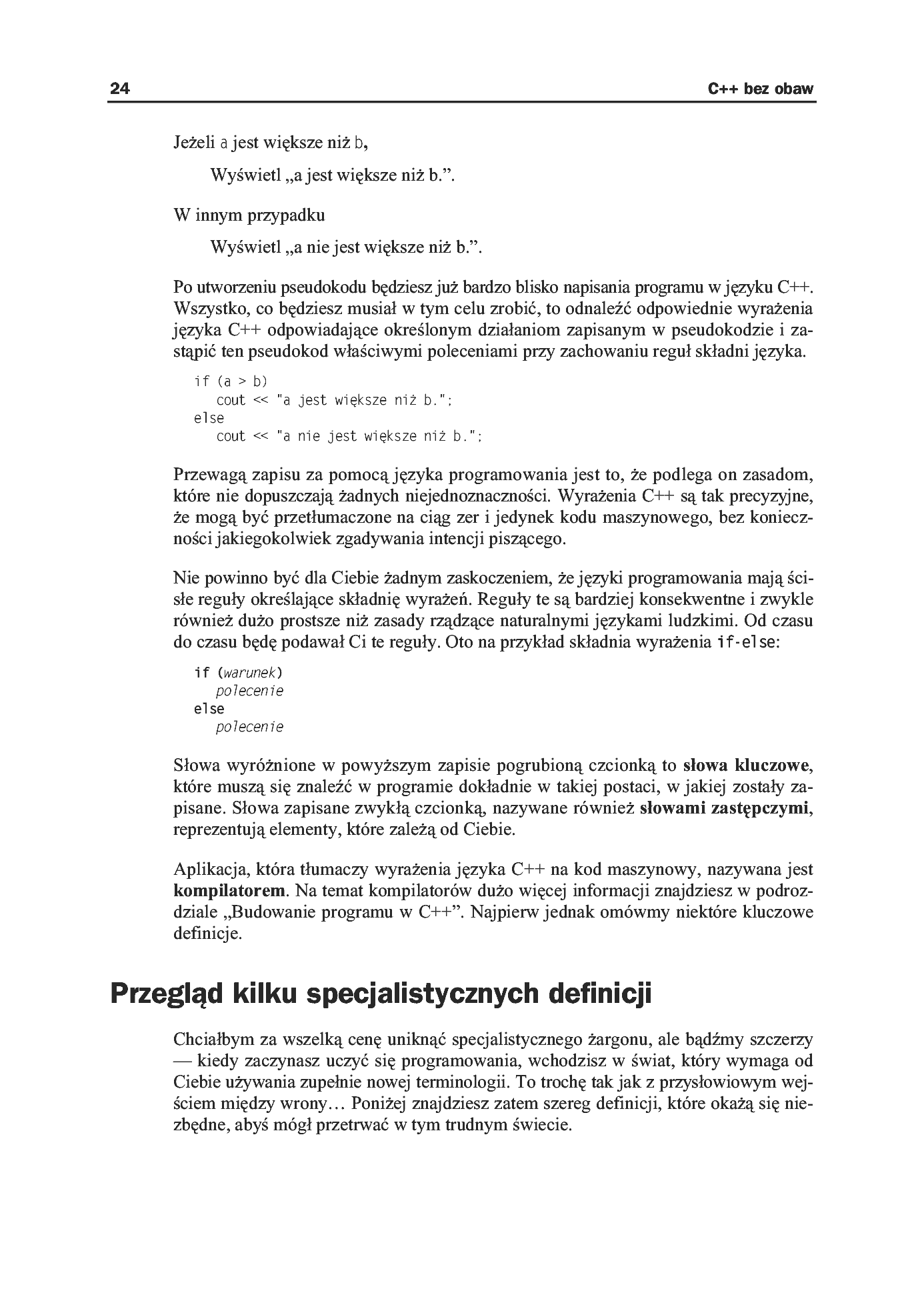 Fragment „C++ bez obaw” — strona 13 z 43