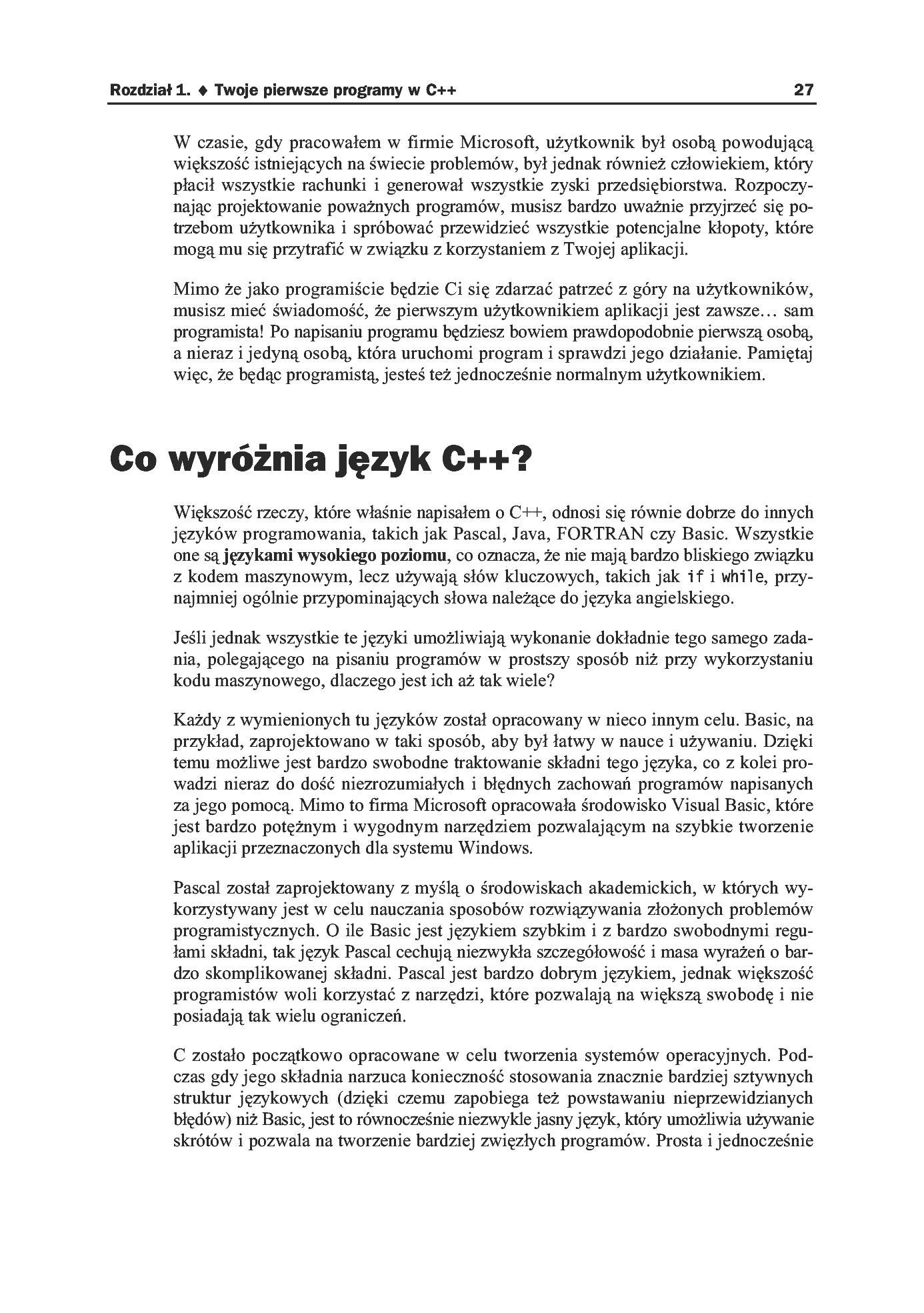 Fragment „C++ bez obaw” — strona 16 z 43