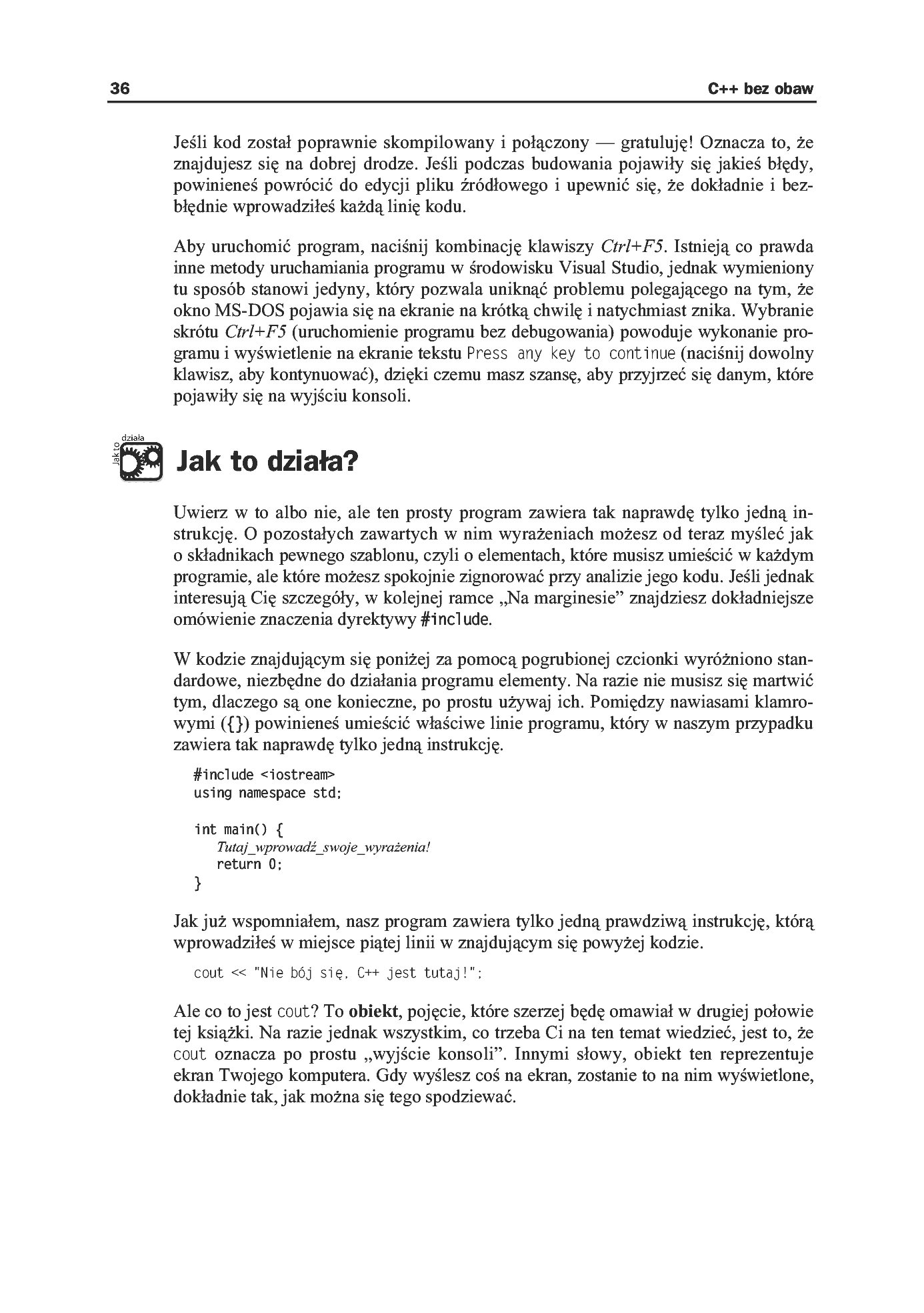 Fragment „C++ bez obaw” — strona 25 z 43