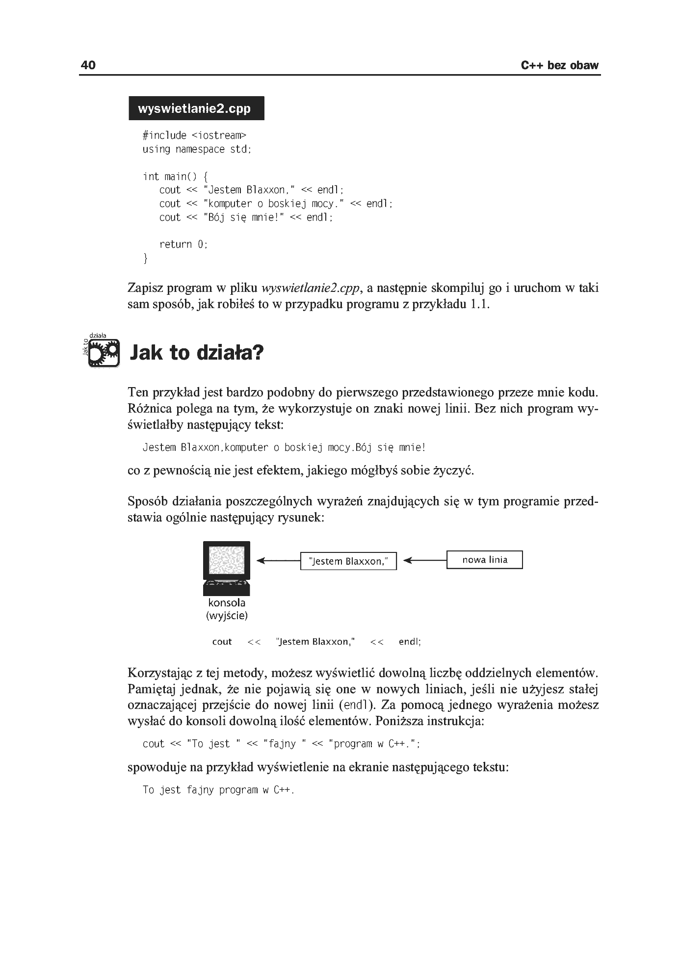 Fragment „C++ bez obaw” — strona 29 z 43