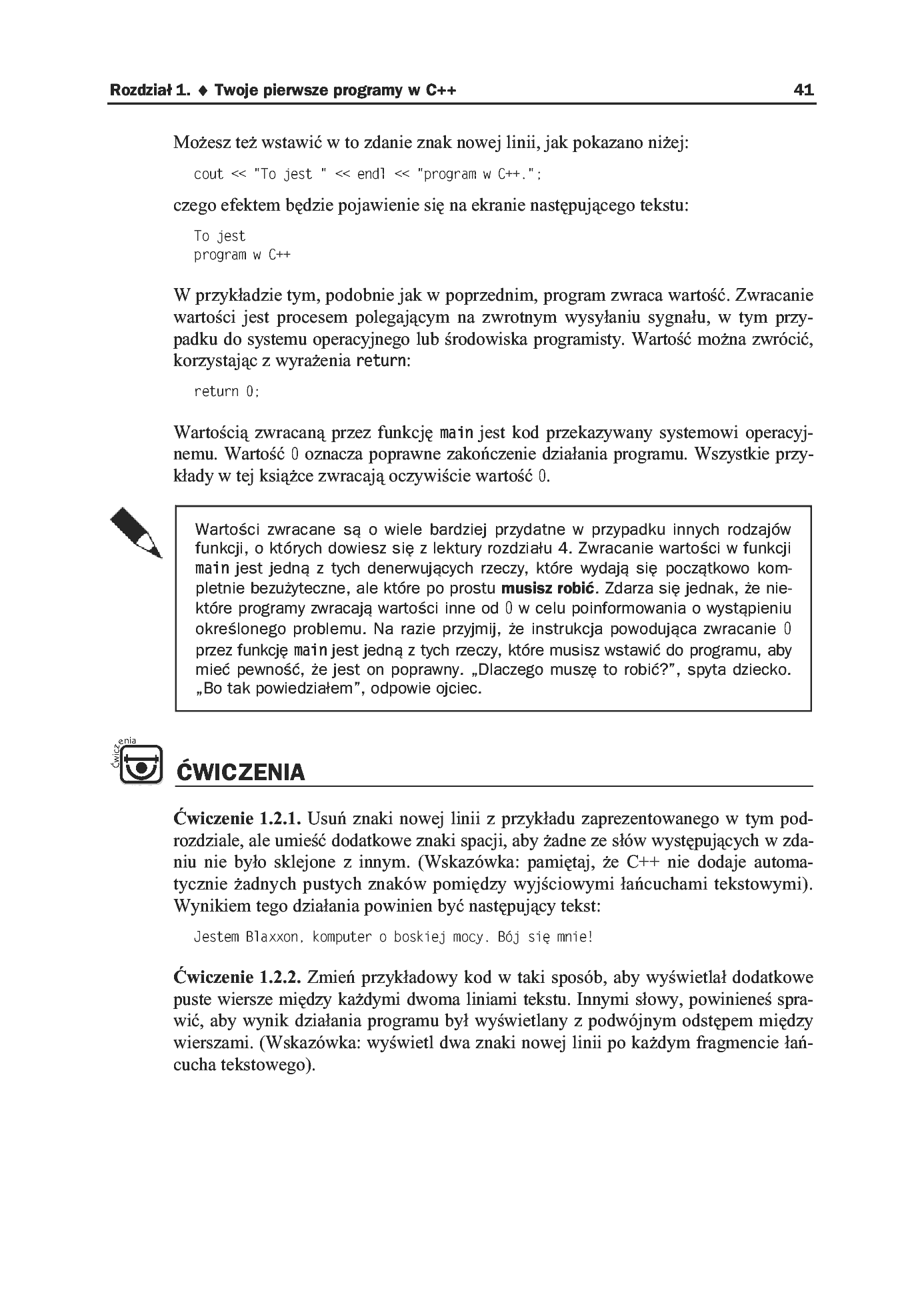 Fragment „C++ bez obaw” — strona 30 z 43