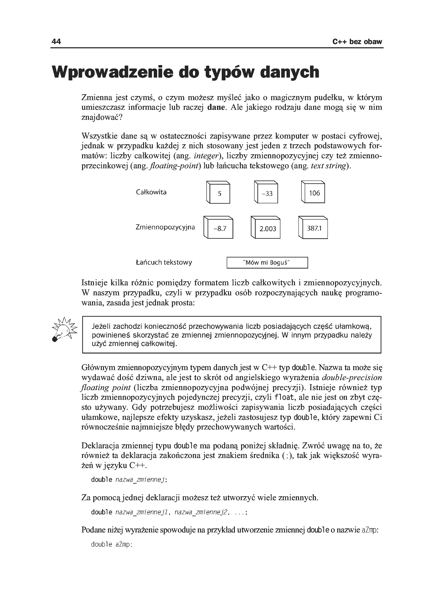 Fragment „C++ bez obaw” — strona 33 z 43