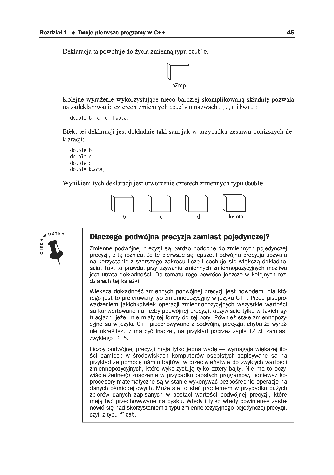 Fragment „C++ bez obaw” — strona 34 z 43