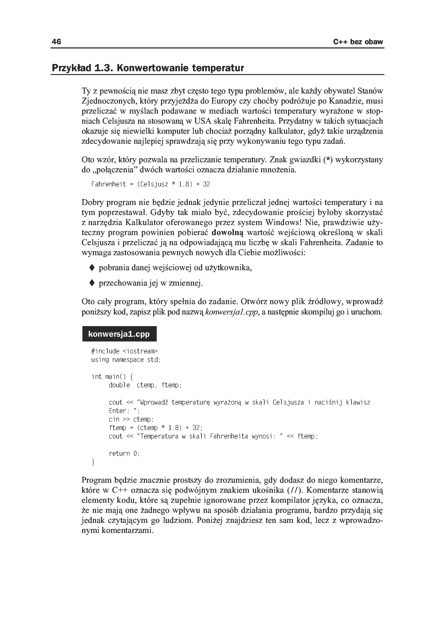 Fragment „C++ bez obaw” — strona 35 z 43