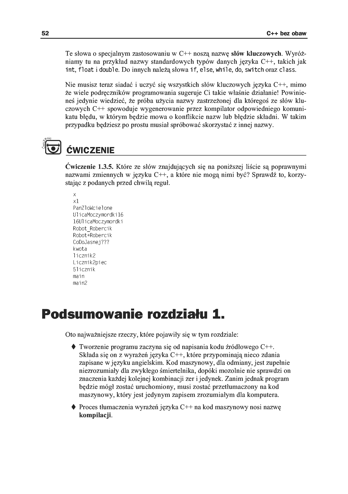 Fragment „C++ bez obaw” — strona 41 z 43