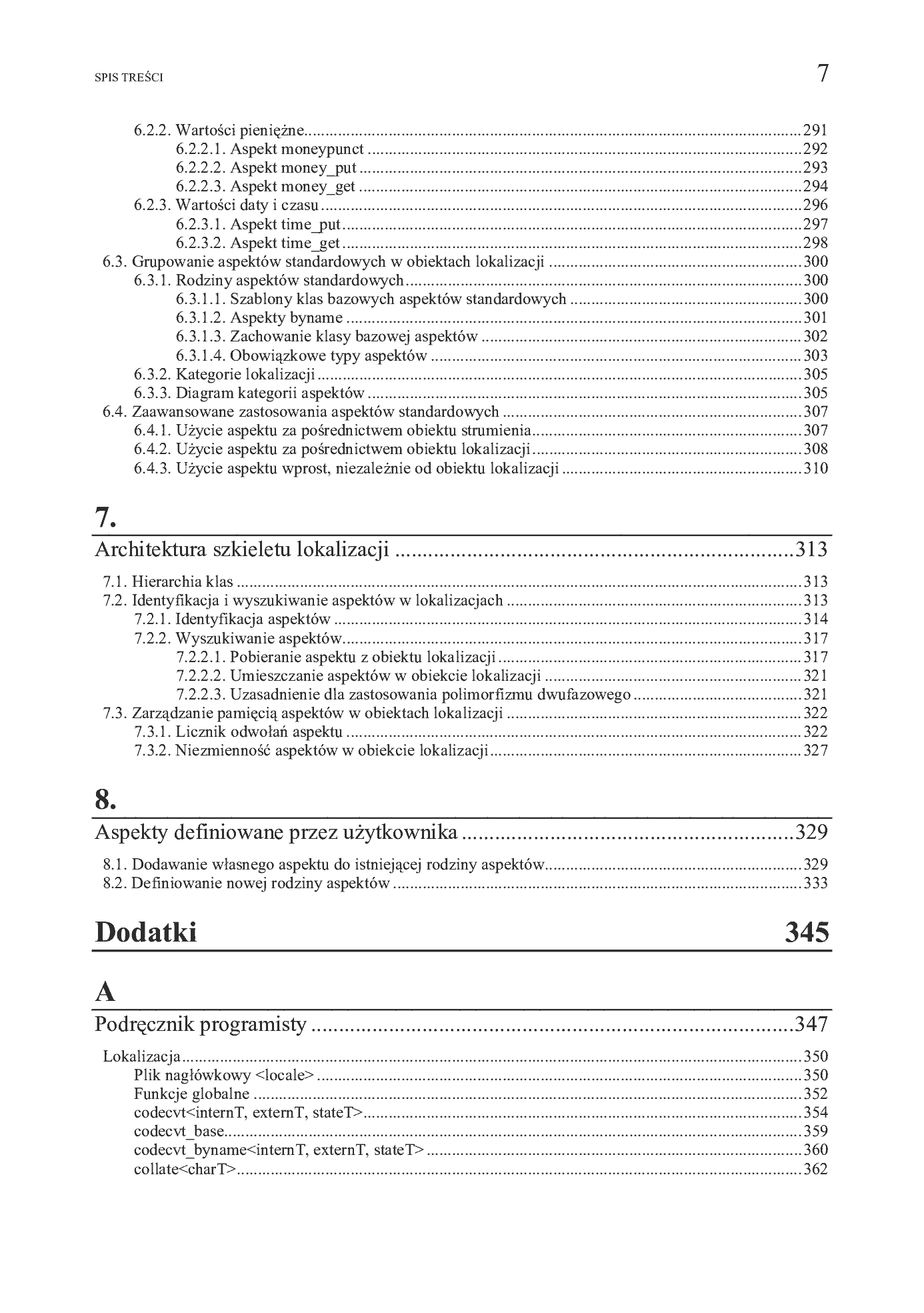 Fragment „C++. Biblioteka IOStreams i lokalizacja programów” — strona 6 z 22