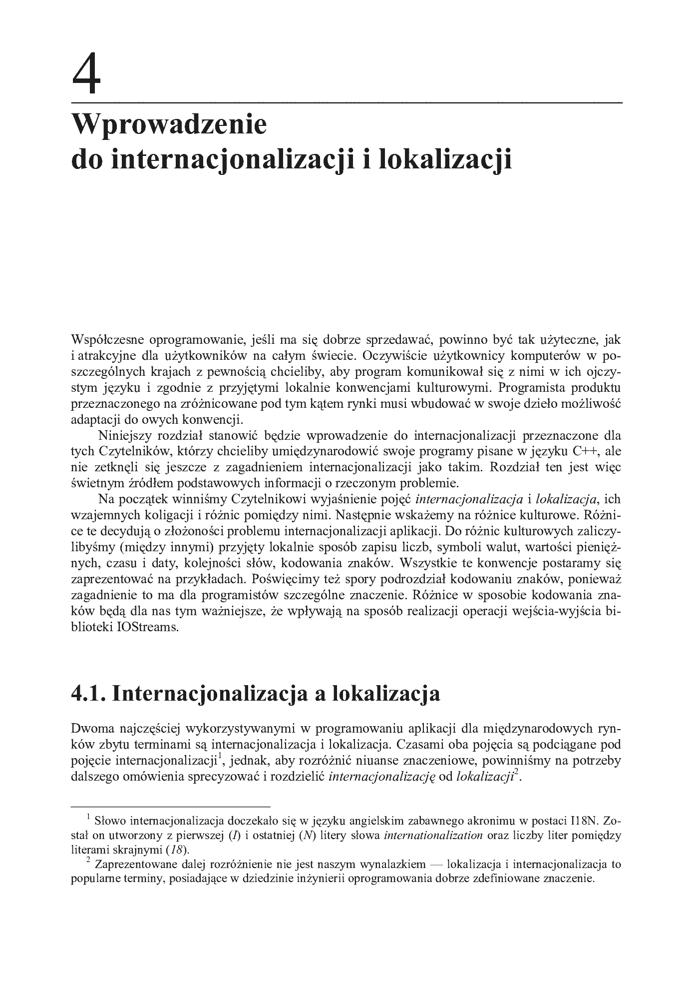 Fragment „C++. Biblioteka IOStreams i lokalizacja programów” — strona 10 z 22