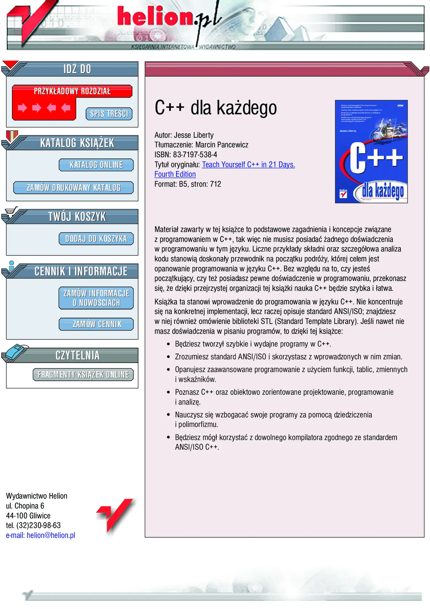 Fragment „C++ dla każdego” — strona 1 z 41