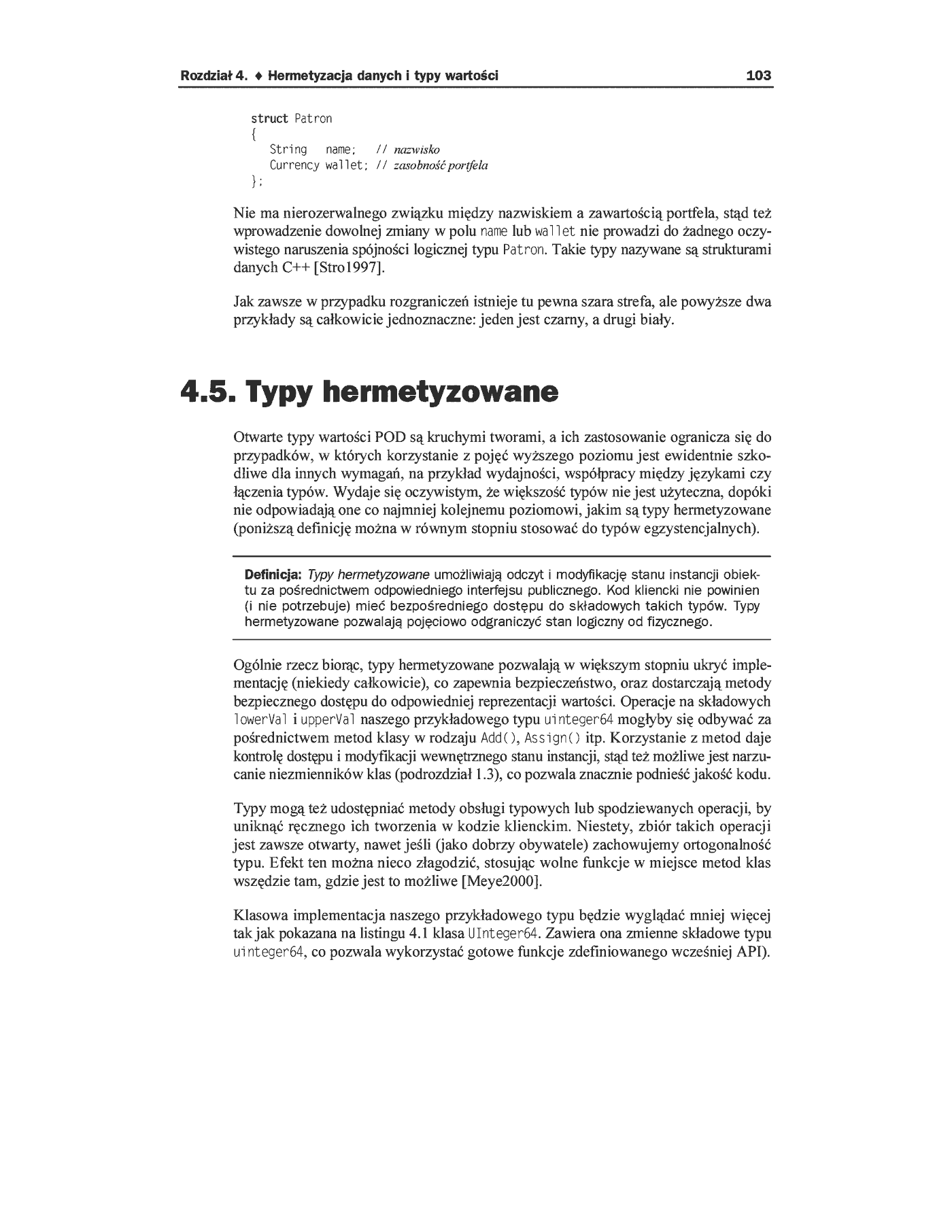 Fragment „Język C++. Gotowe rozwiązania dla programistów” — strona 14 z 22