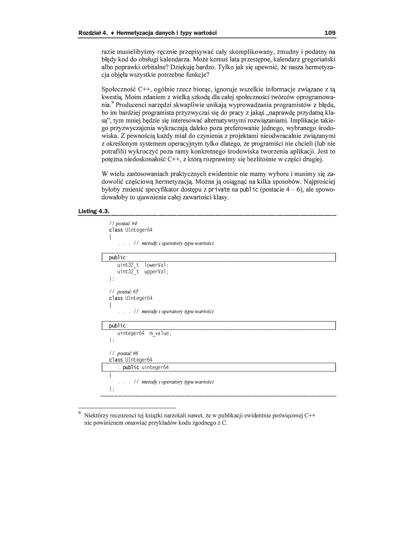 Fragment „Język C++. Gotowe rozwiązania dla programistów” — strona 20 z 22
