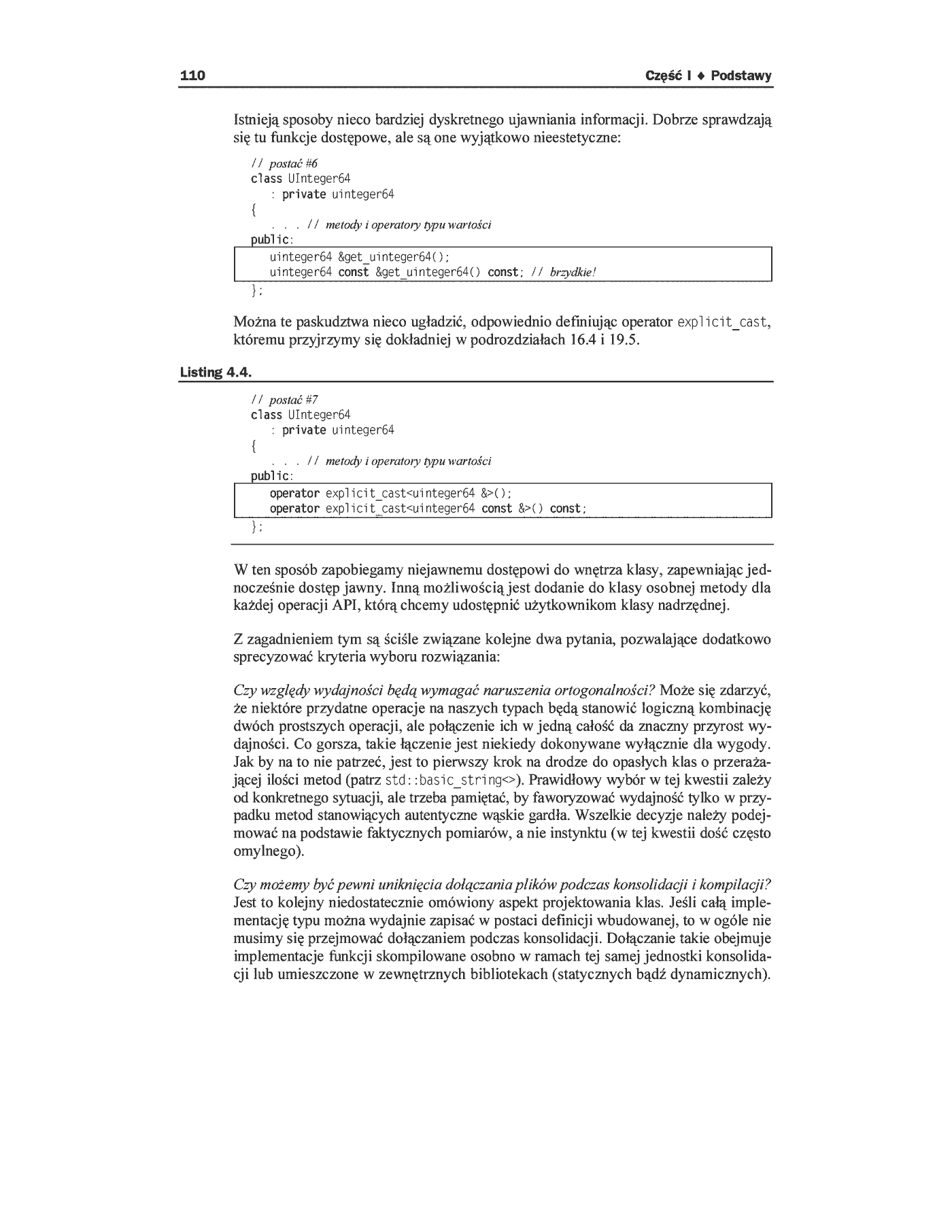 Fragment „Język C++. Gotowe rozwiązania dla programistów” — strona 21 z 22