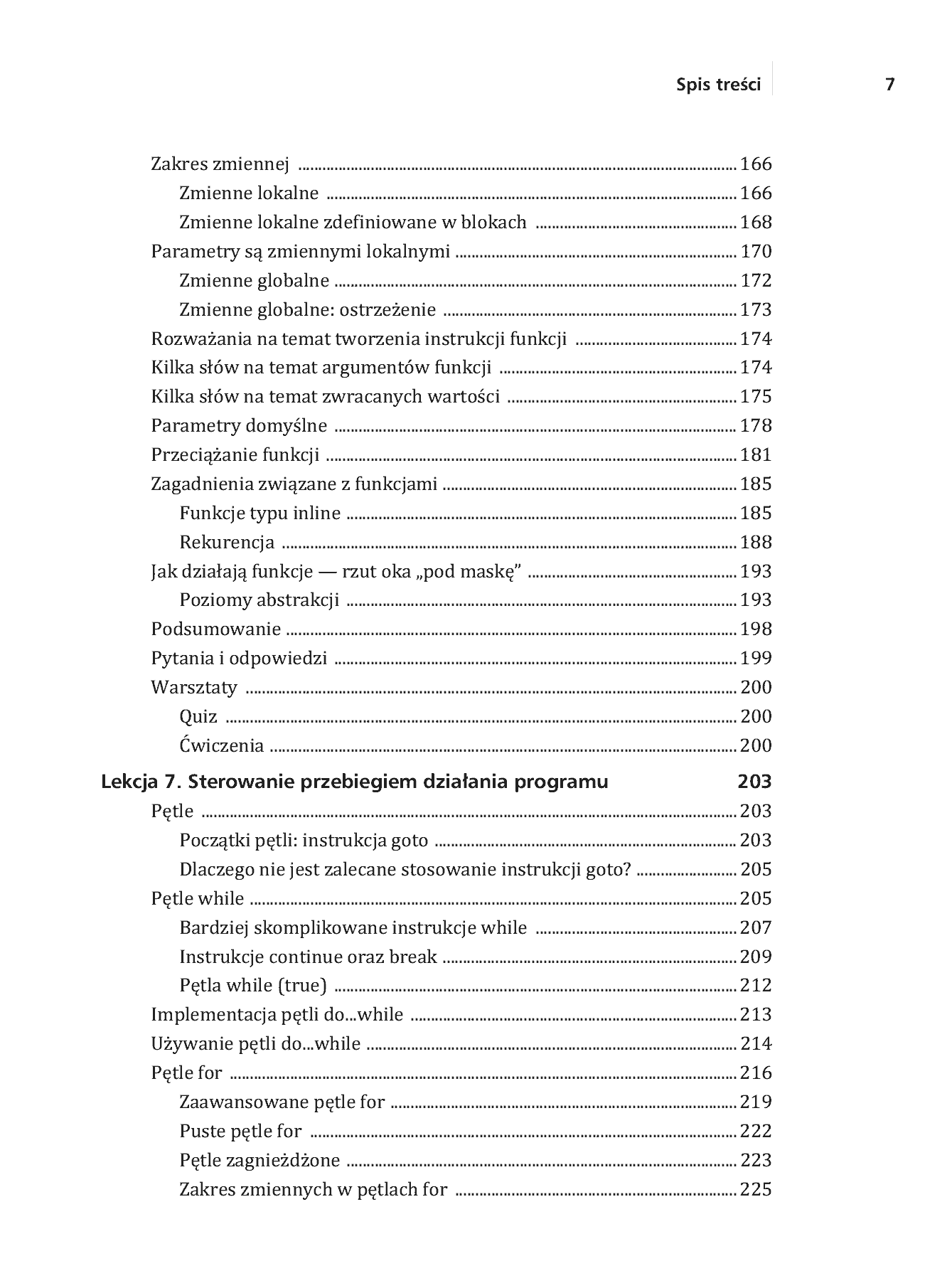 Fragment „C++ dla każdego. Wydanie II” — strona 7 z 59
