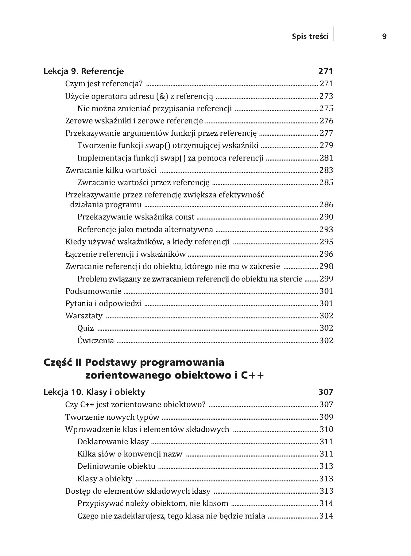 Fragment „C++ dla każdego. Wydanie II” — strona 9 z 59