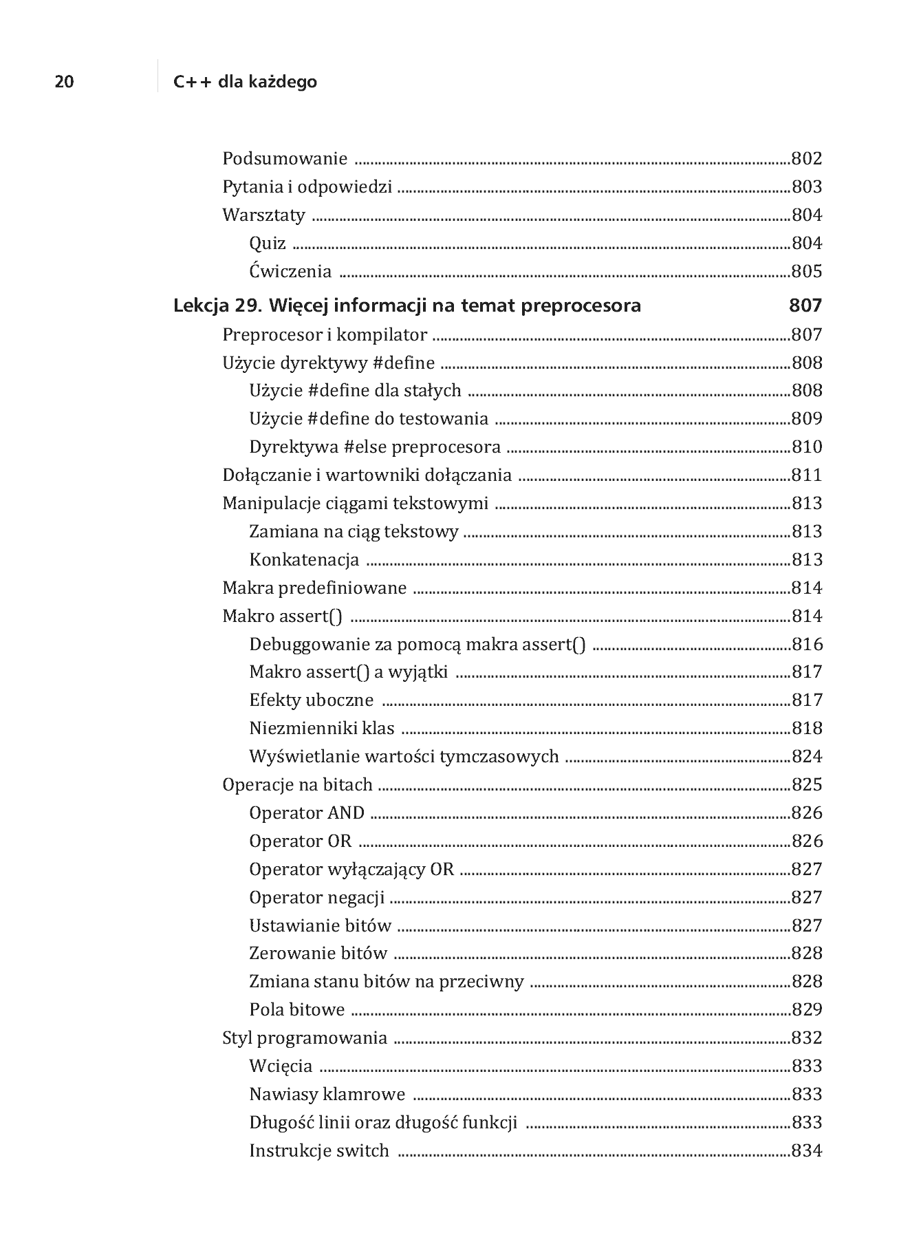 Fragment „C++ dla każdego. Wydanie II” — strona 20 z 59