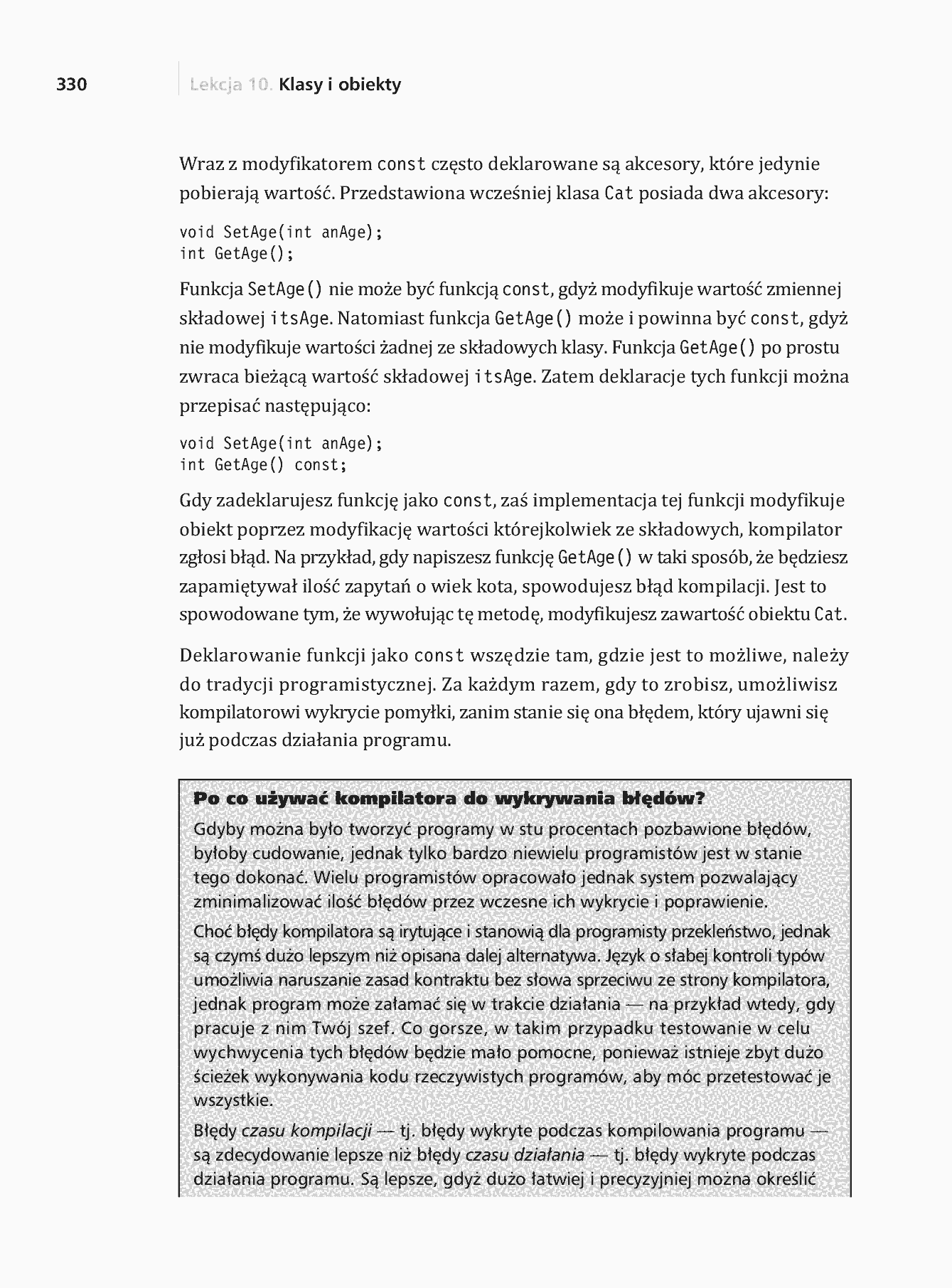 Fragment „C++ dla każdego. Wydanie II” — strona 45 z 59