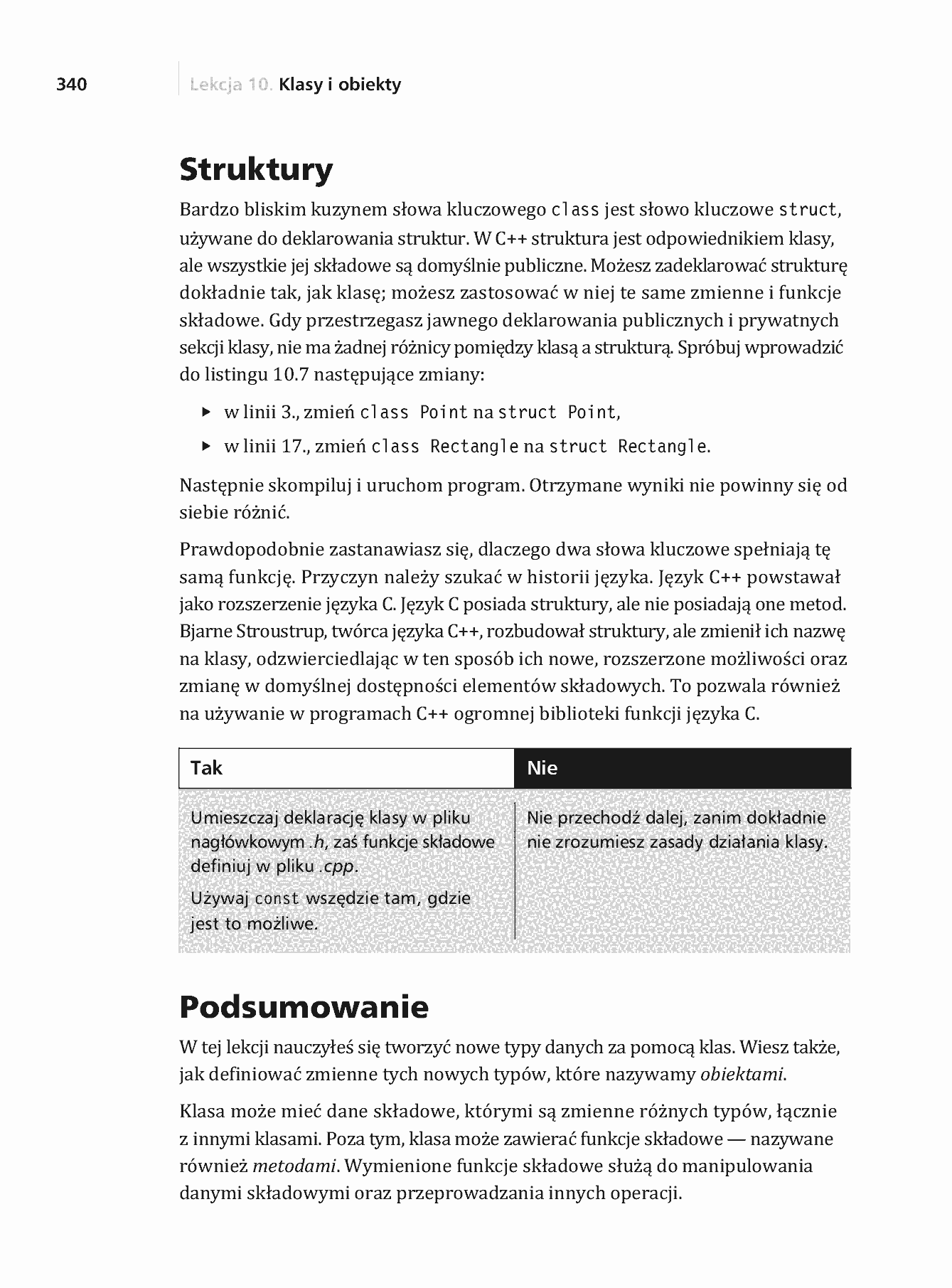 Fragment „C++ dla każdego. Wydanie II” — strona 55 z 59