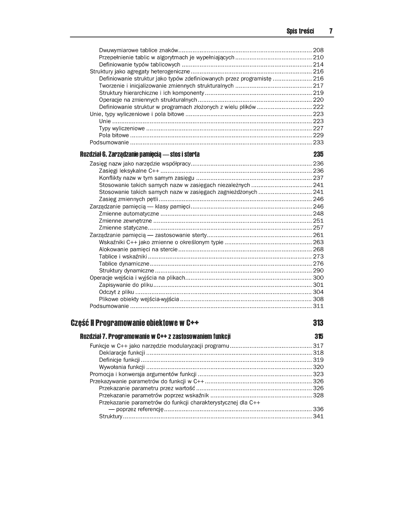 Fragment „C++. Inżynieria programowania” — strona 4 z 71