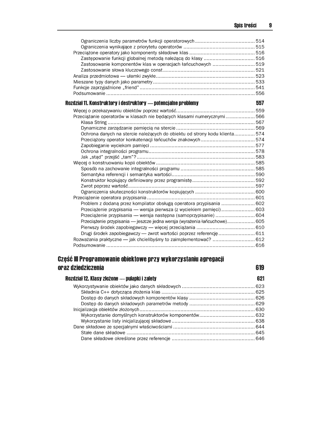 Fragment „C++. Inżynieria programowania” — strona 6 z 71