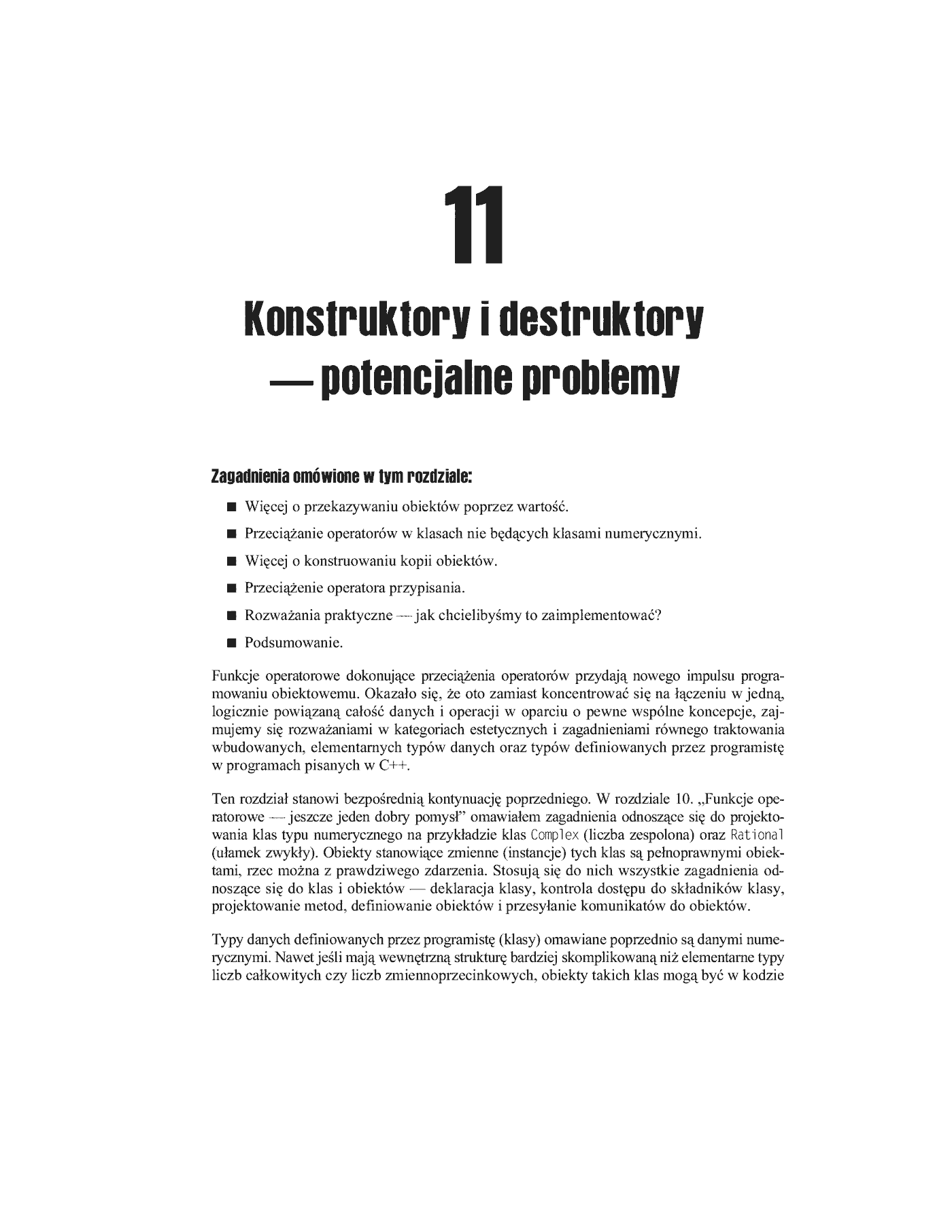 Fragment „C++. Inżynieria programowania” — strona 11 z 71