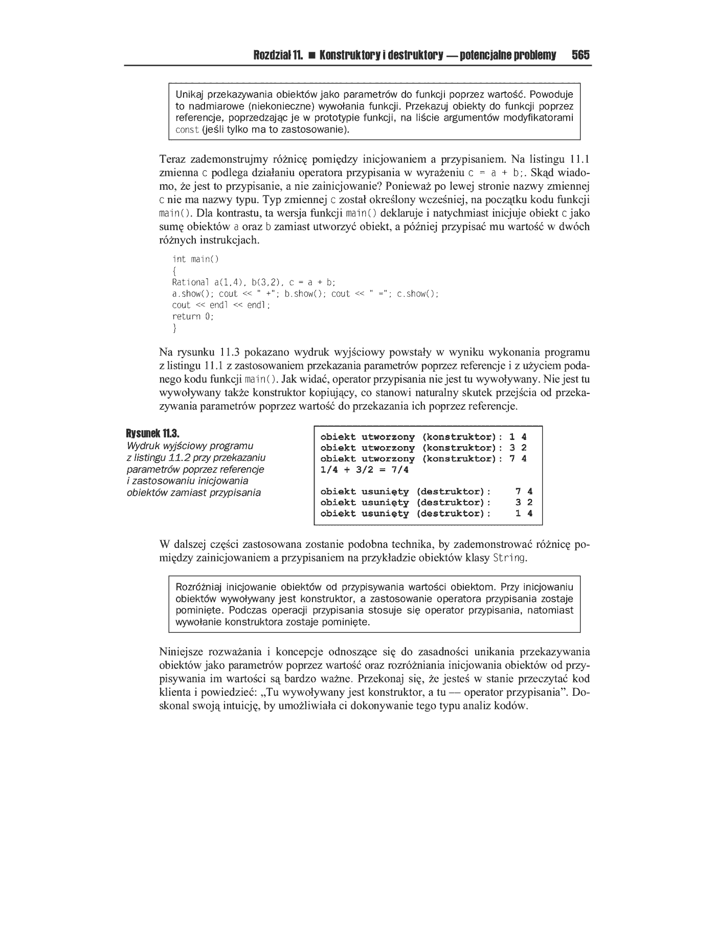 Fragment „C++. Inżynieria programowania” — strona 19 z 71
