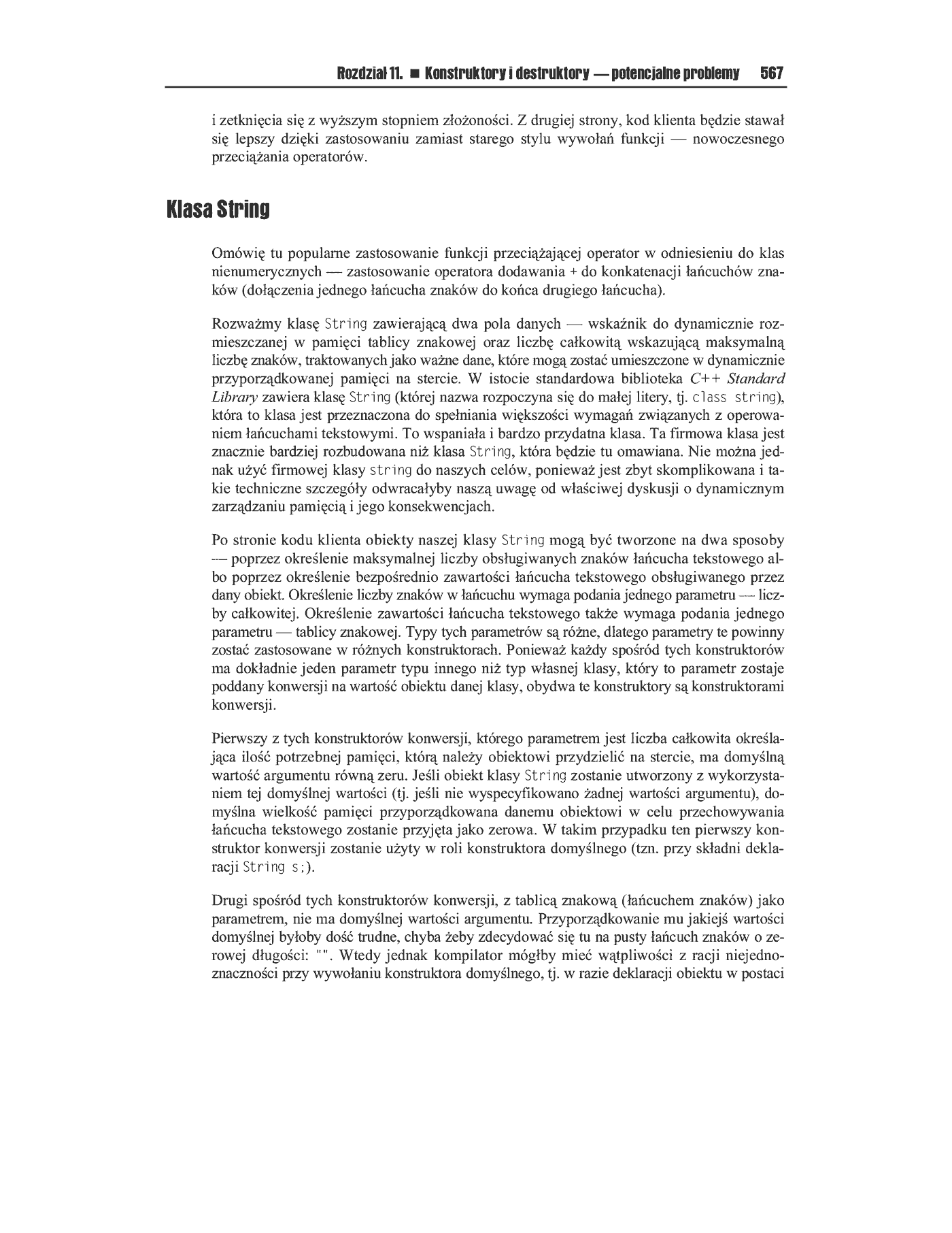 Fragment „C++. Inżynieria programowania” — strona 21 z 71