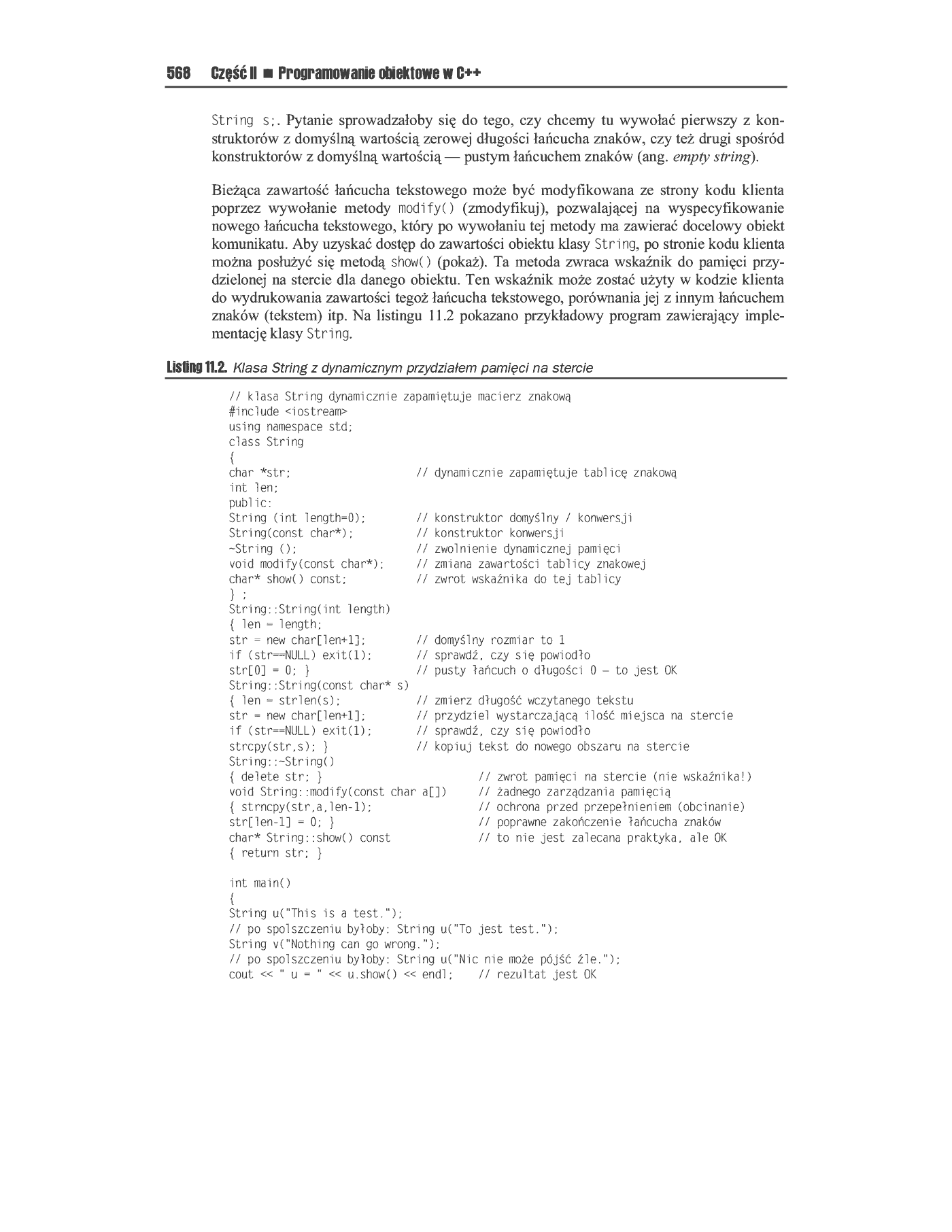 Fragment „C++. Inżynieria programowania” — strona 22 z 71