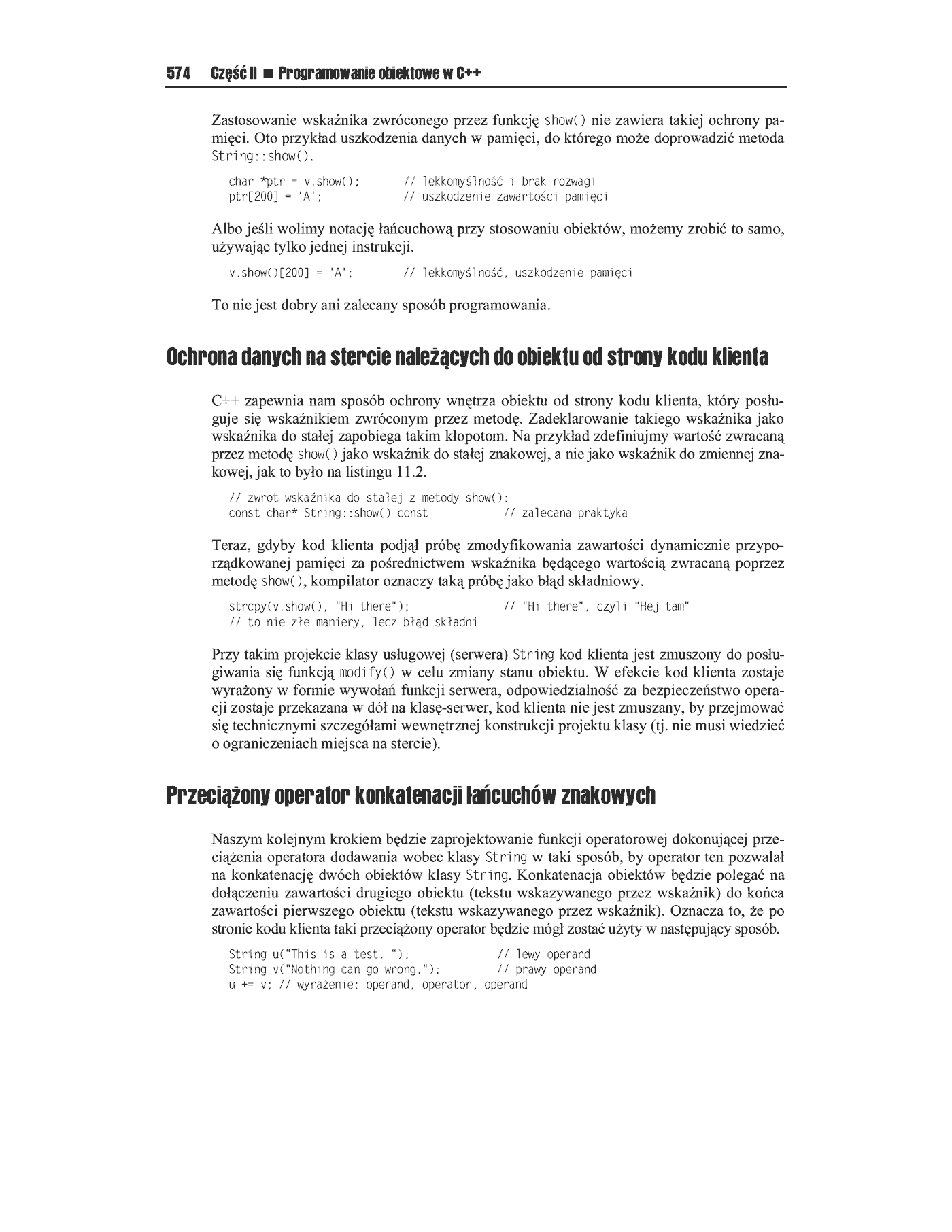 Fragment „C++. Inżynieria programowania” — strona 28 z 71