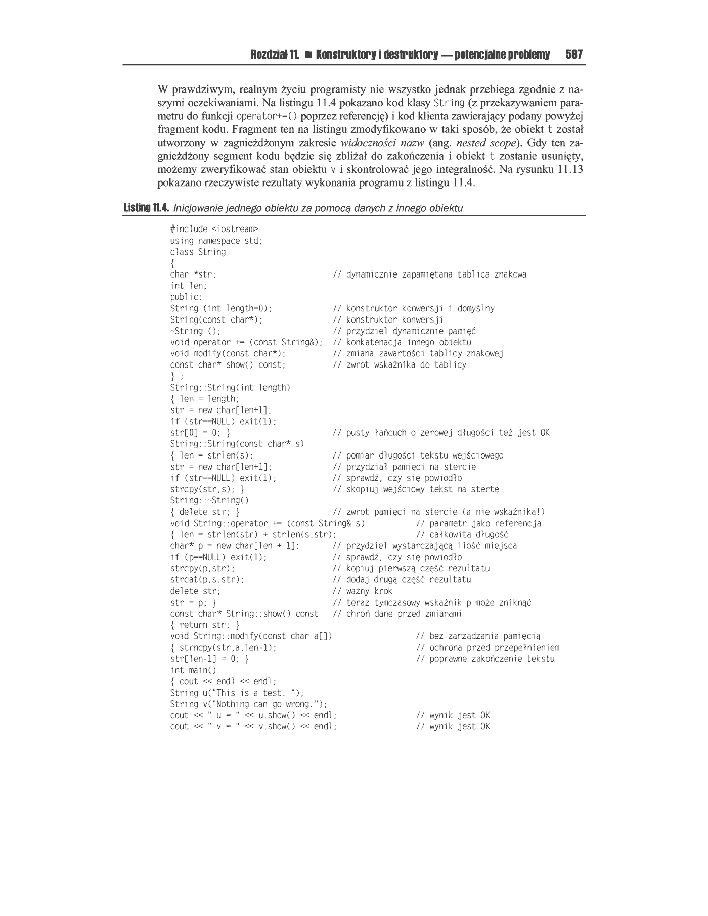 Fragment „C++. Inżynieria programowania” — strona 41 z 71