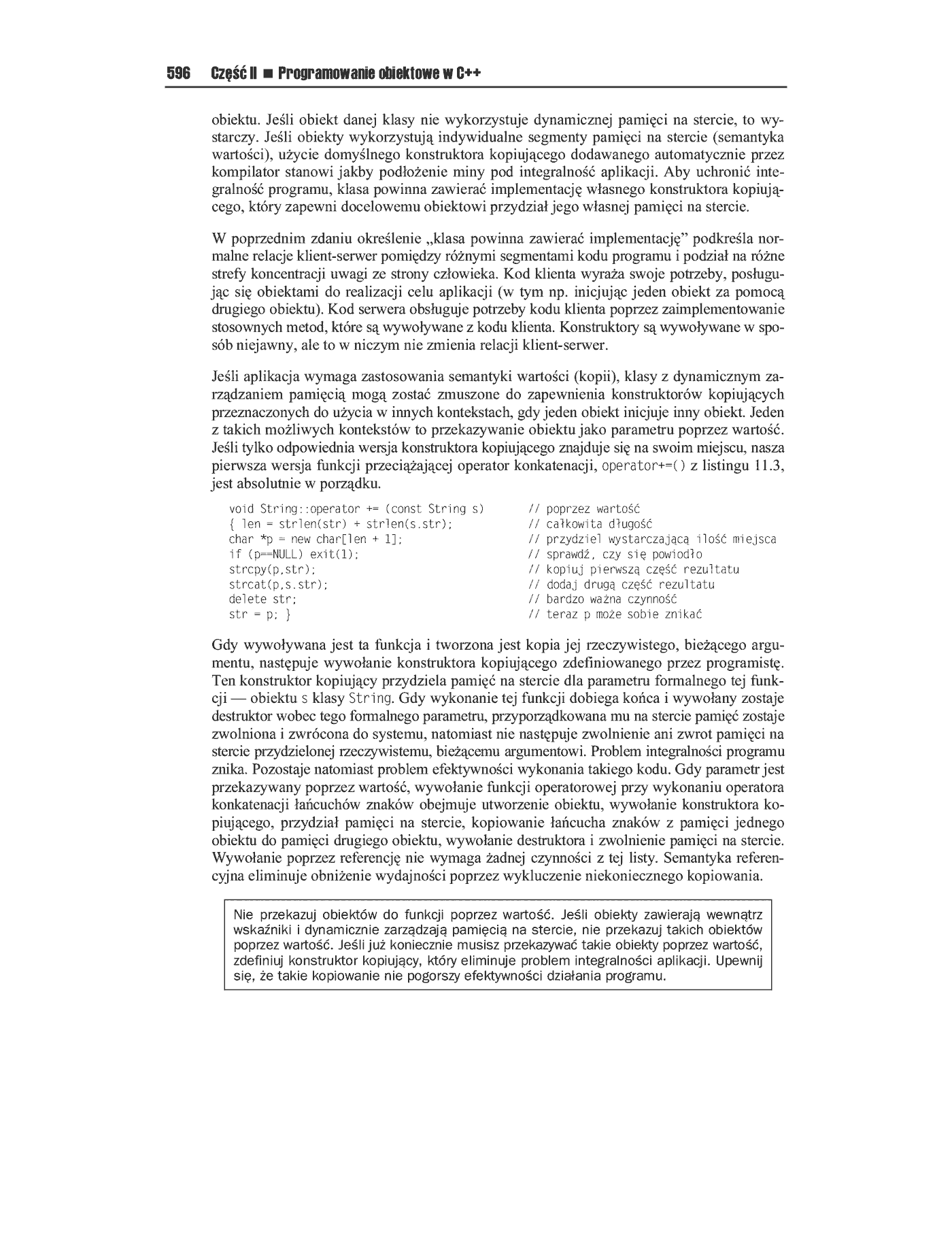 Fragment „C++. Inżynieria programowania” — strona 50 z 71
