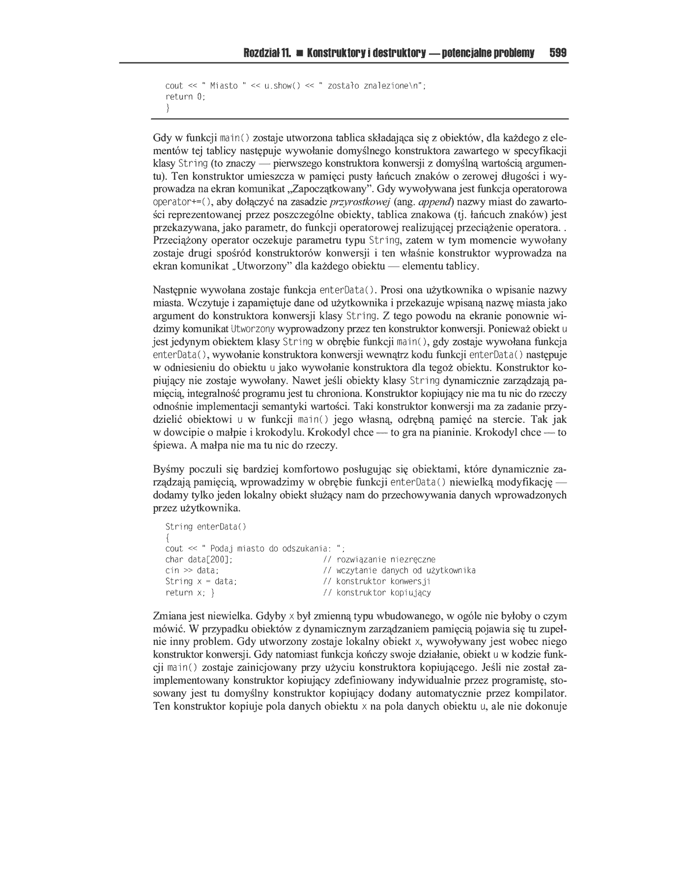 Fragment „C++. Inżynieria programowania” — strona 53 z 71