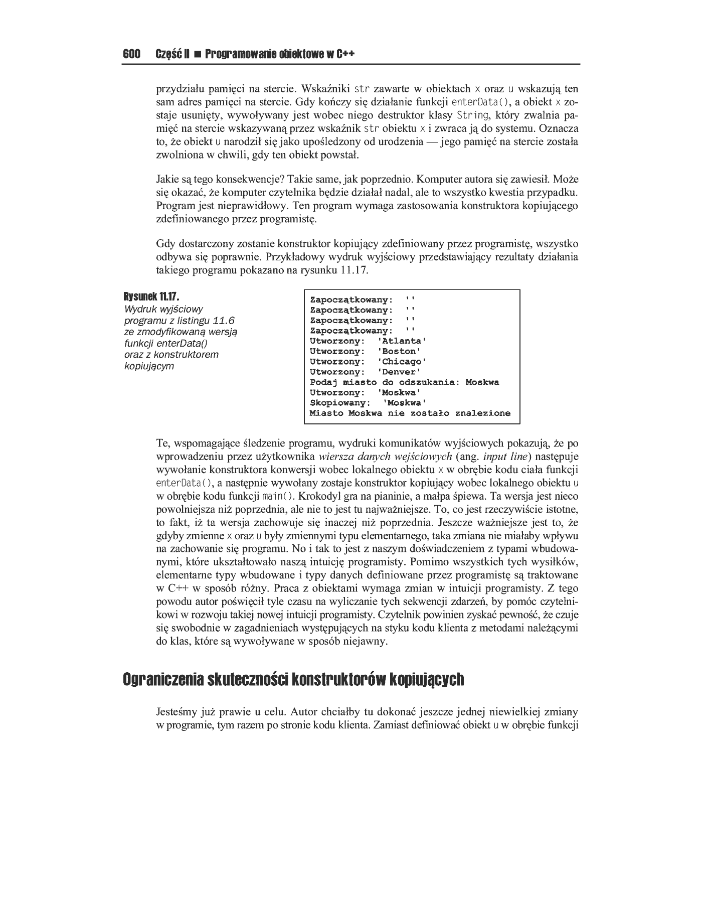 Fragment „C++. Inżynieria programowania” — strona 54 z 71