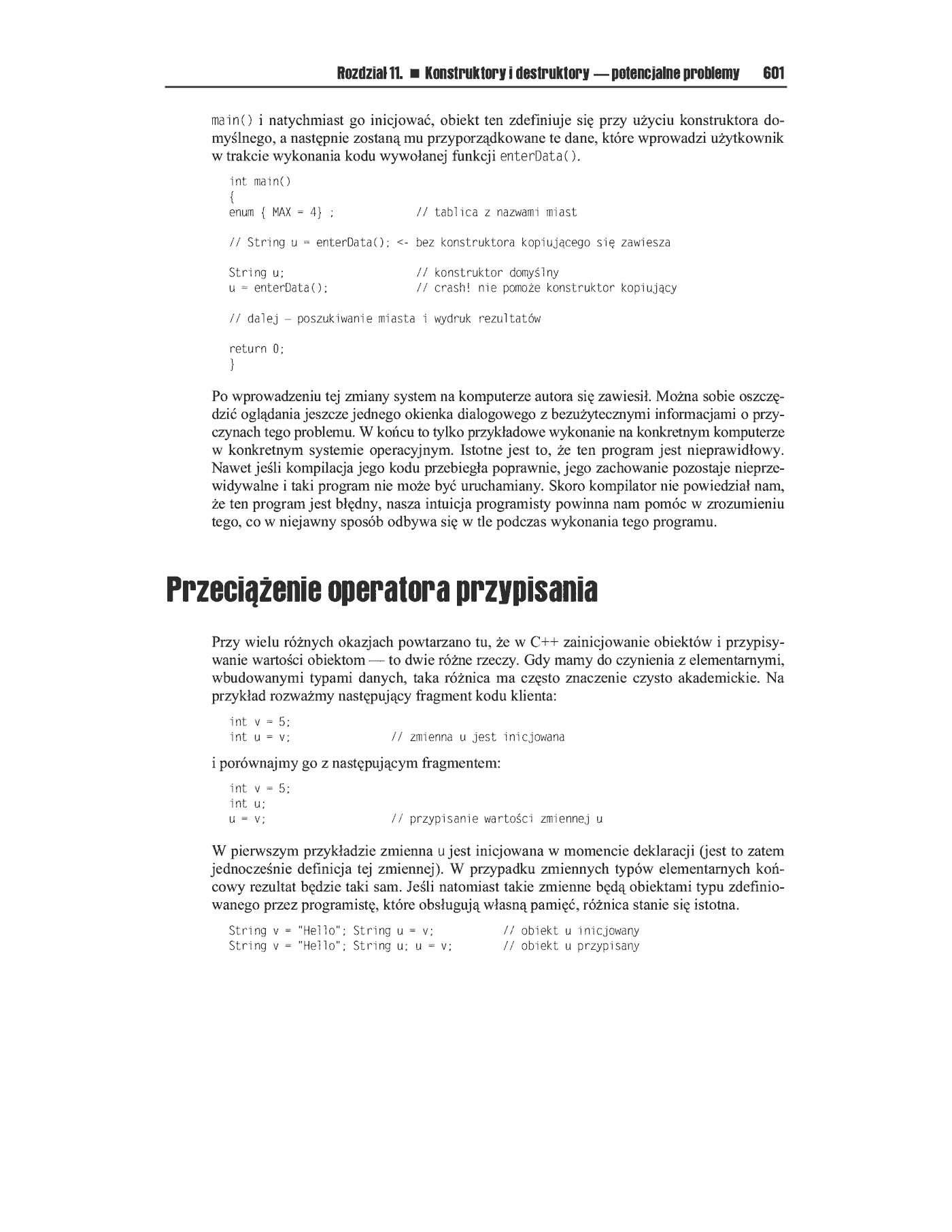 Fragment „C++. Inżynieria programowania” — strona 55 z 71