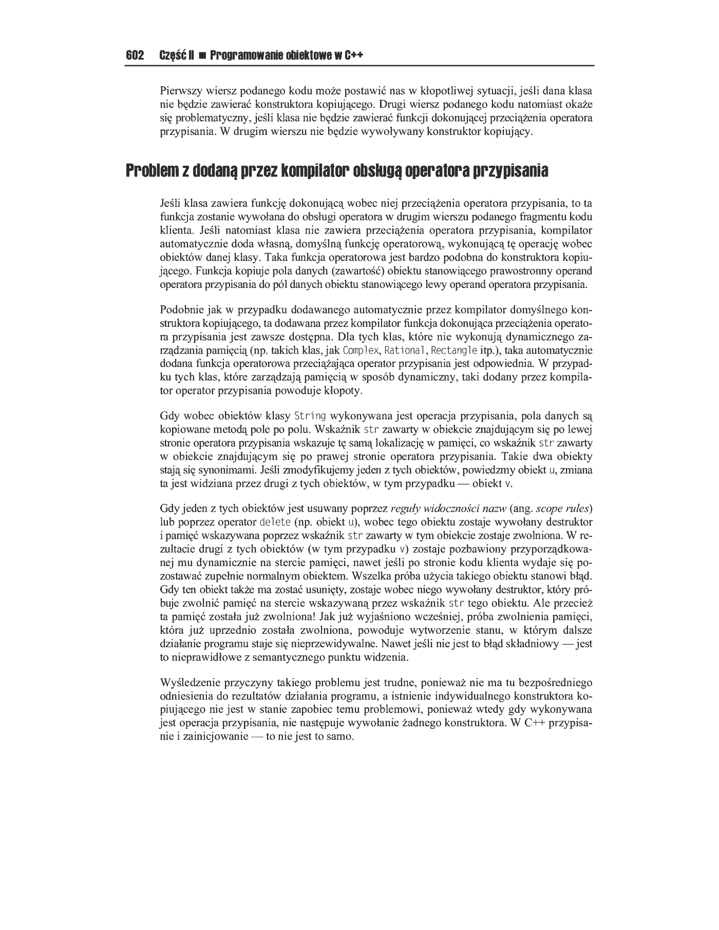 Fragment „C++. Inżynieria programowania” — strona 56 z 71