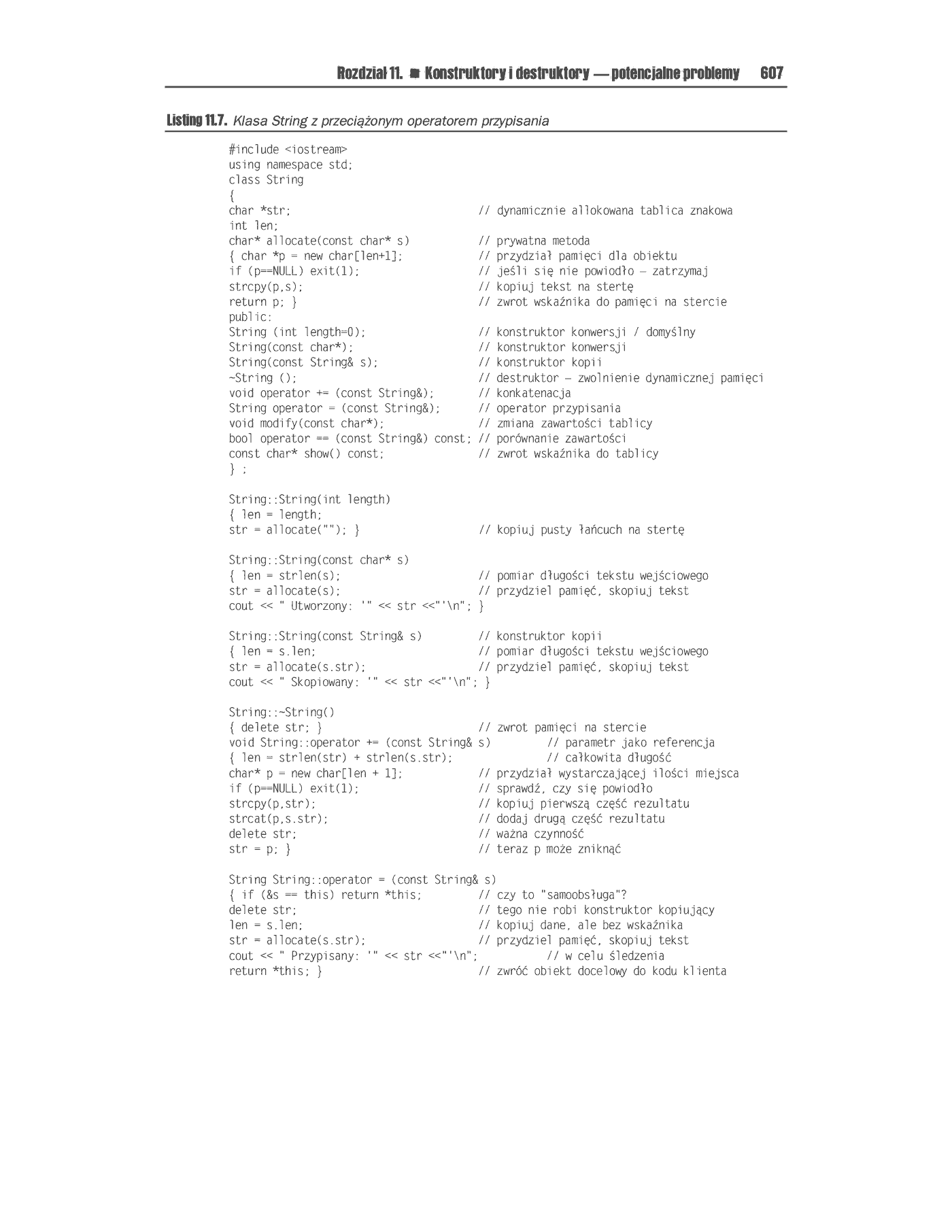 Fragment „C++. Inżynieria programowania” — strona 61 z 71