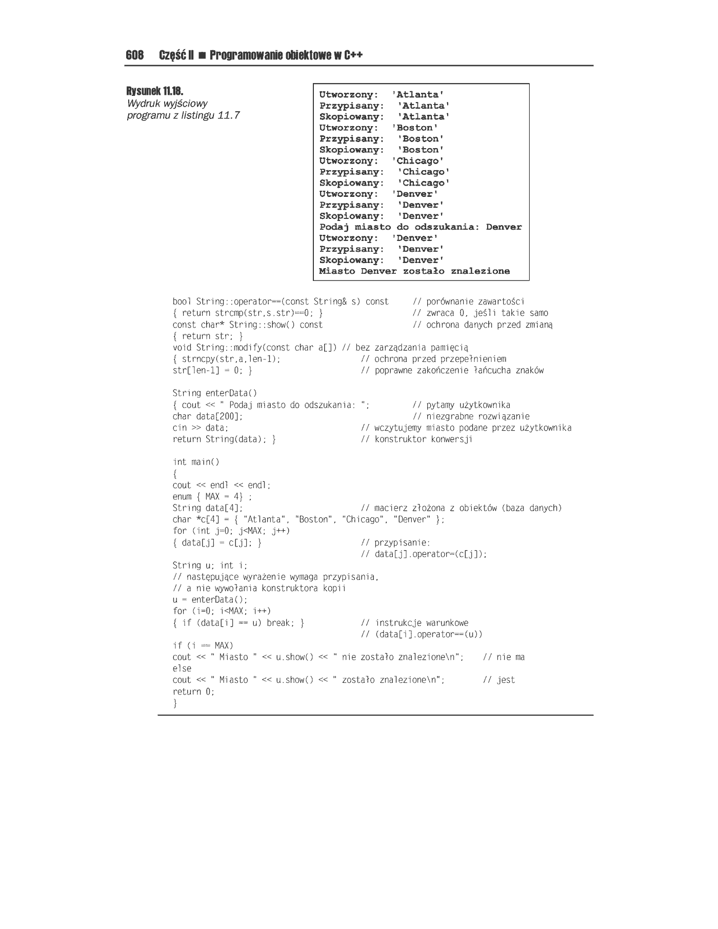 Fragment „C++. Inżynieria programowania” — strona 62 z 71