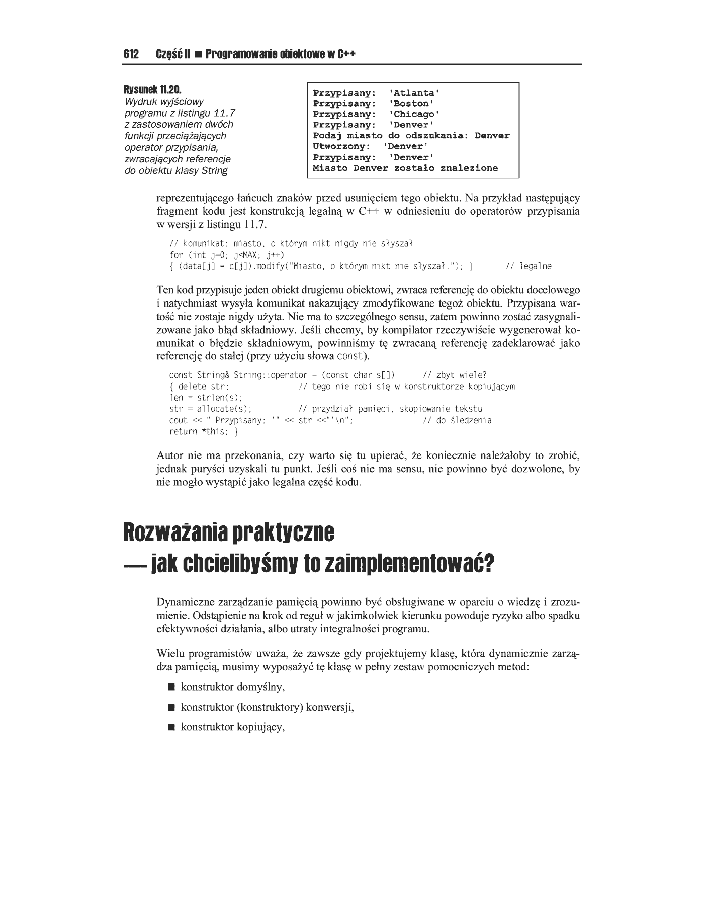 Fragment „C++. Inżynieria programowania” — strona 66 z 71