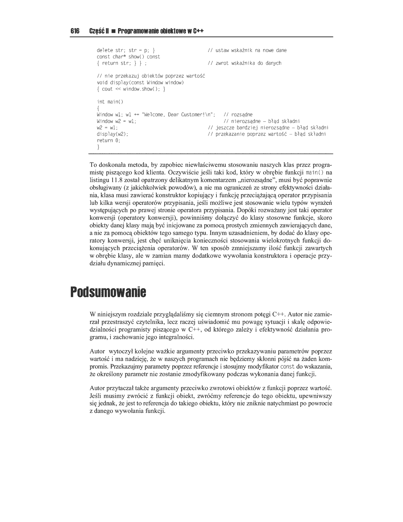 Fragment „C++. Inżynieria programowania” — strona 70 z 71