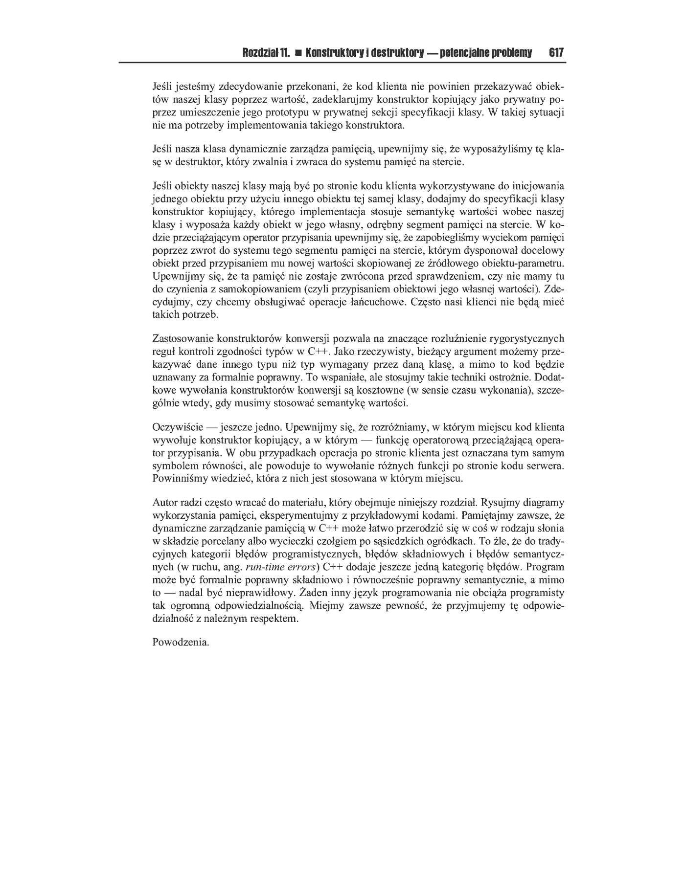 Fragment „C++. Inżynieria programowania” — strona 71 z 71