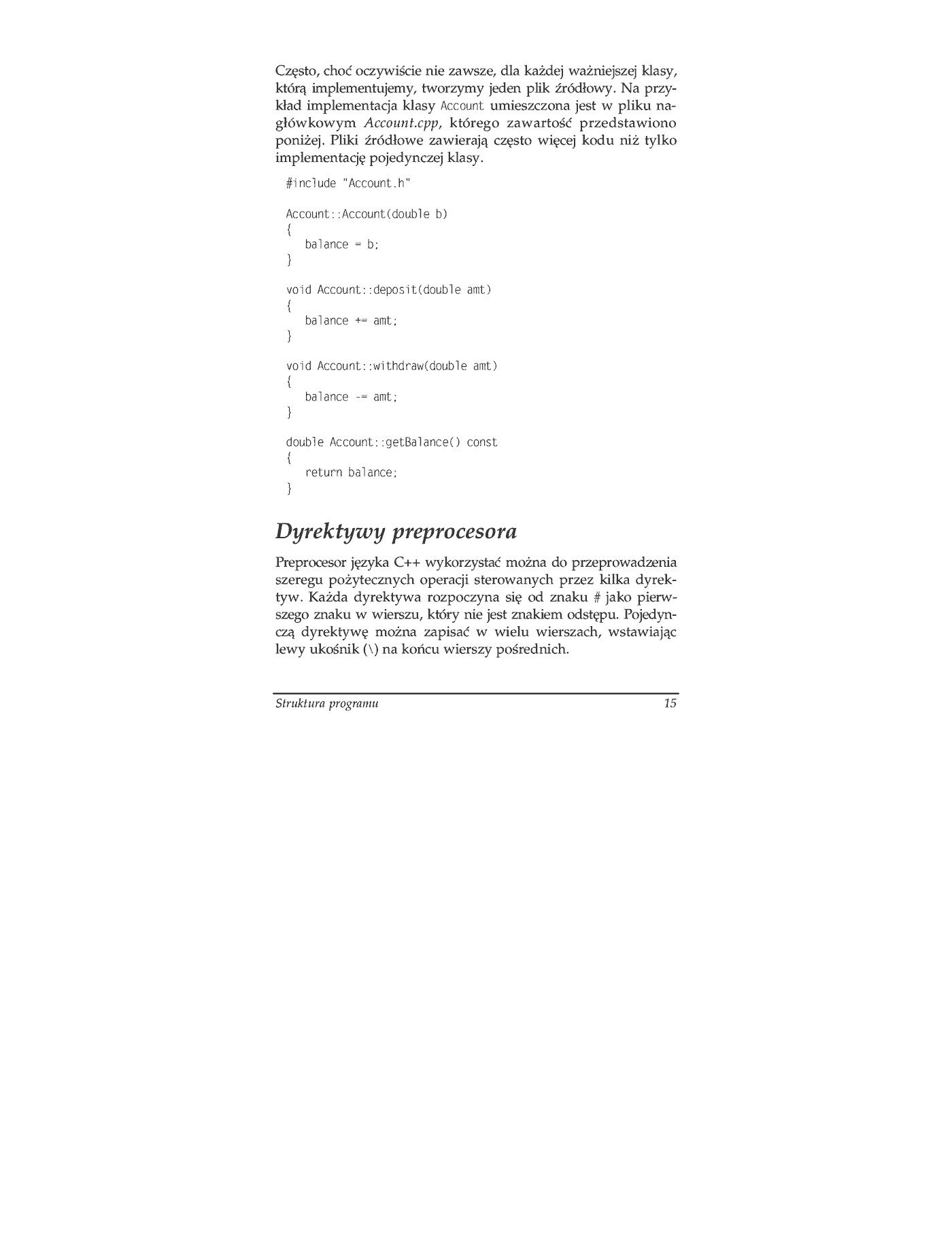 Fragment „C++. Leksykon kieszonkowy” — strona 14 z 19