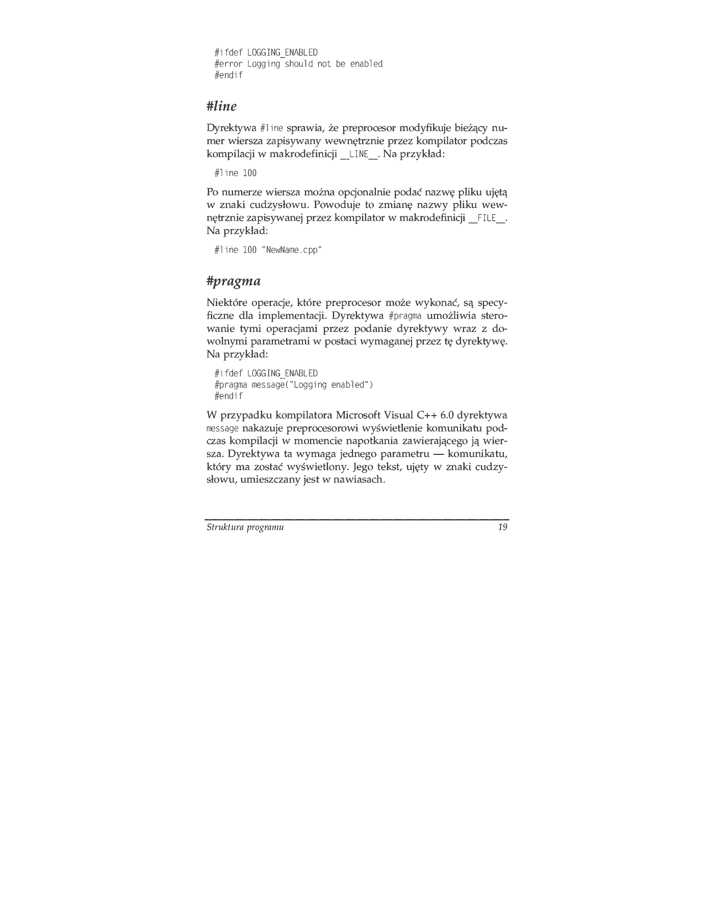 Fragment „C++. Leksykon kieszonkowy” — strona 18 z 19