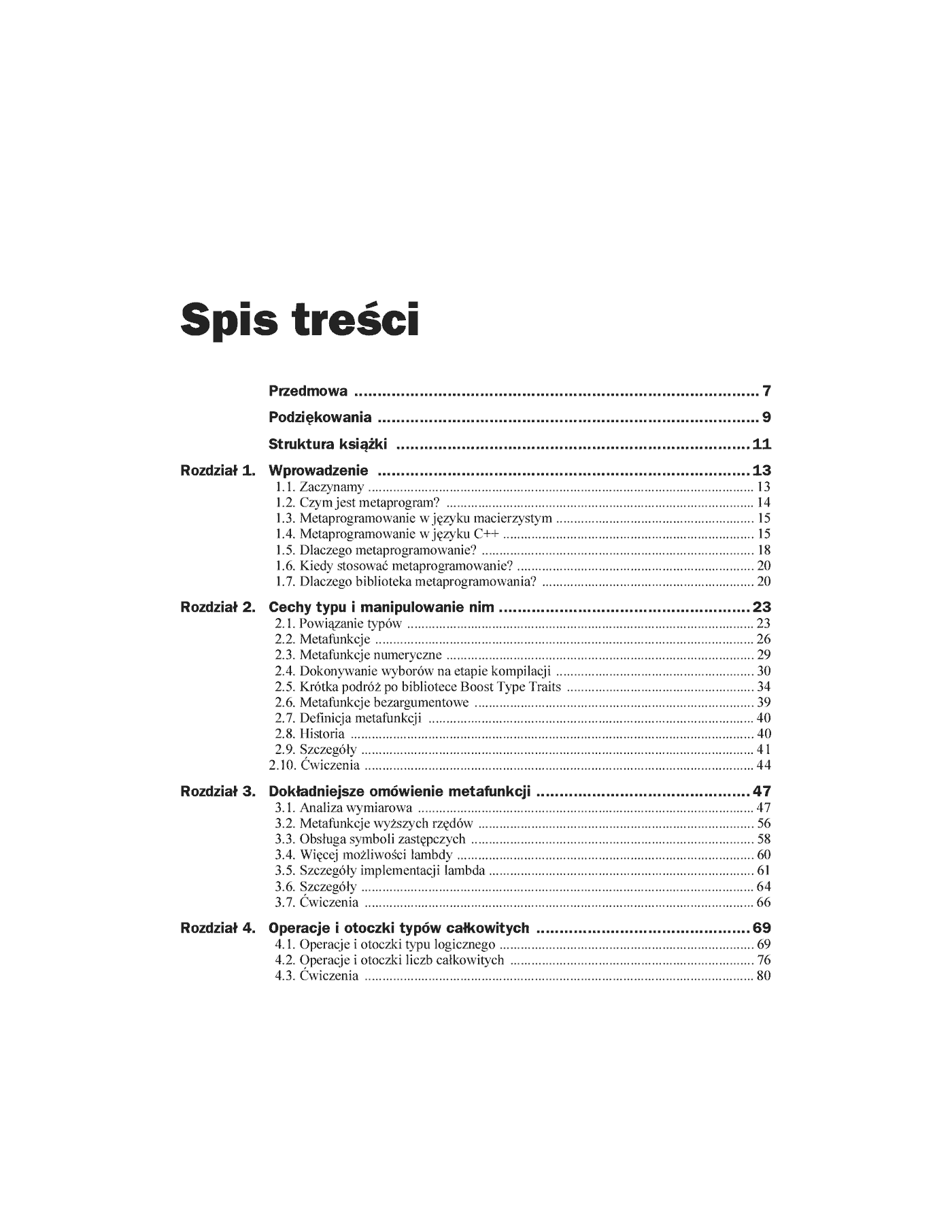 Fragment „Język C++. Metaprogramowanie za pomocą szablonów” — strona 2 z 13