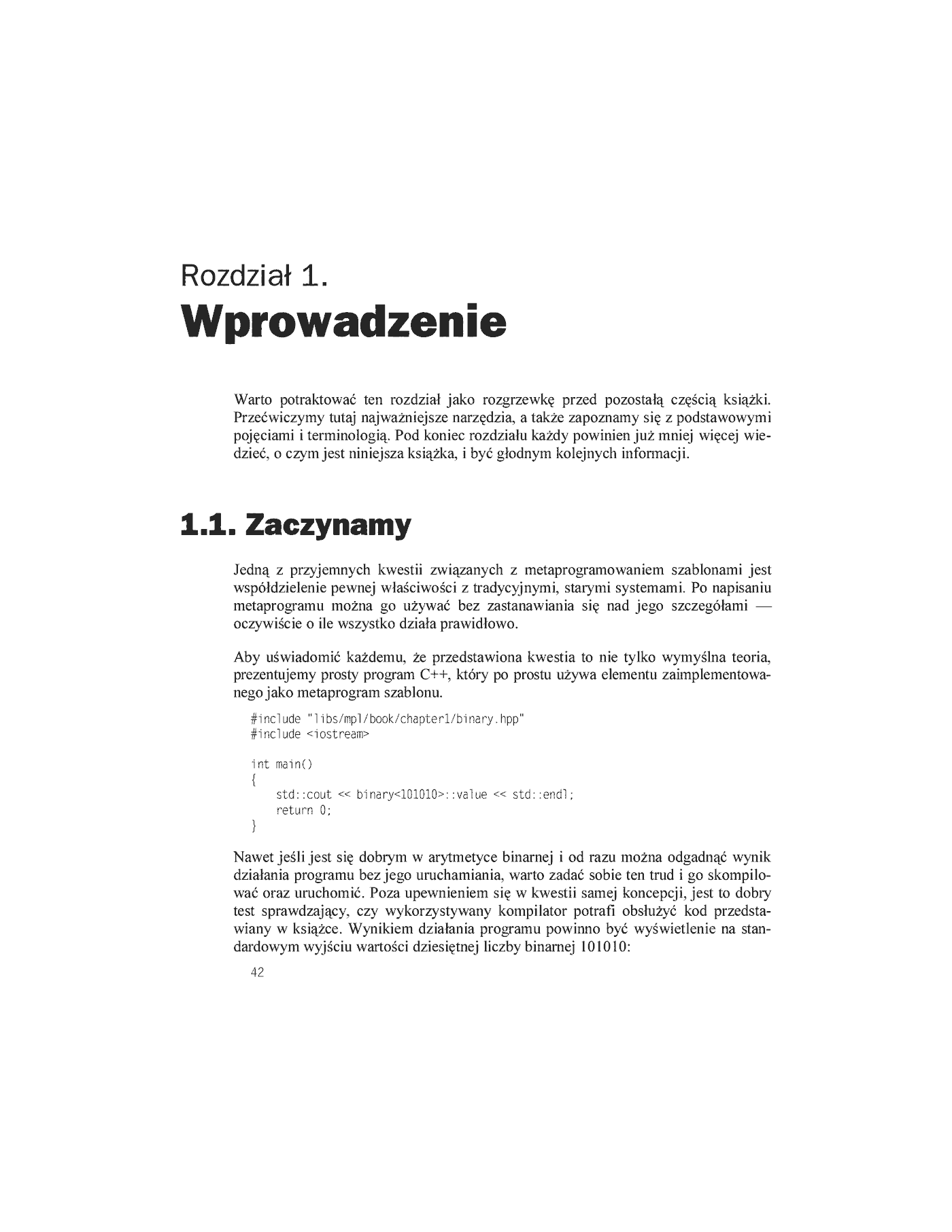 Fragment „Język C++. Metaprogramowanie za pomocą szablonów” — strona 5 z 13