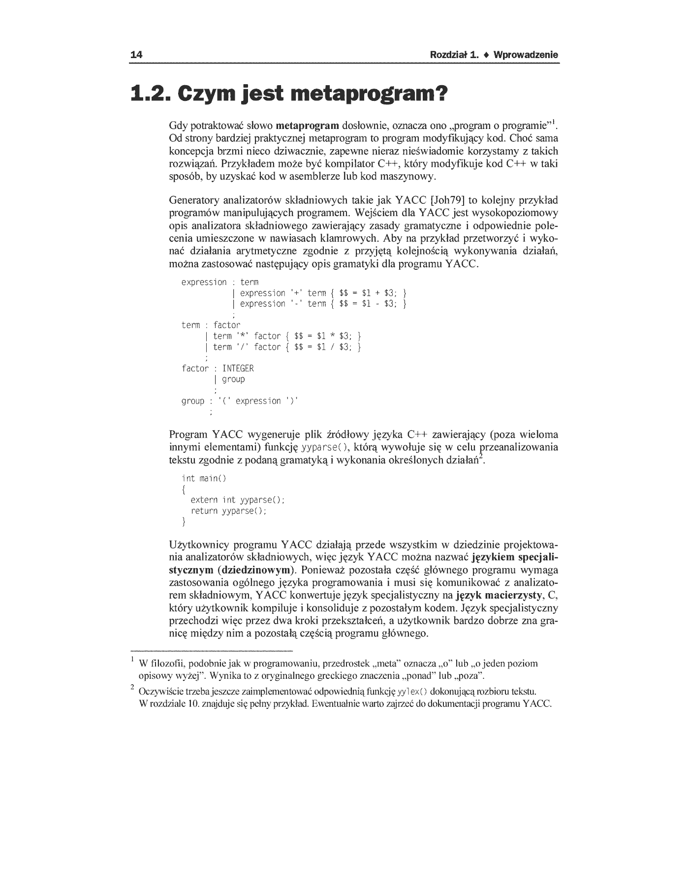 Fragment „Język C++. Metaprogramowanie za pomocą szablonów” — strona 6 z 13
