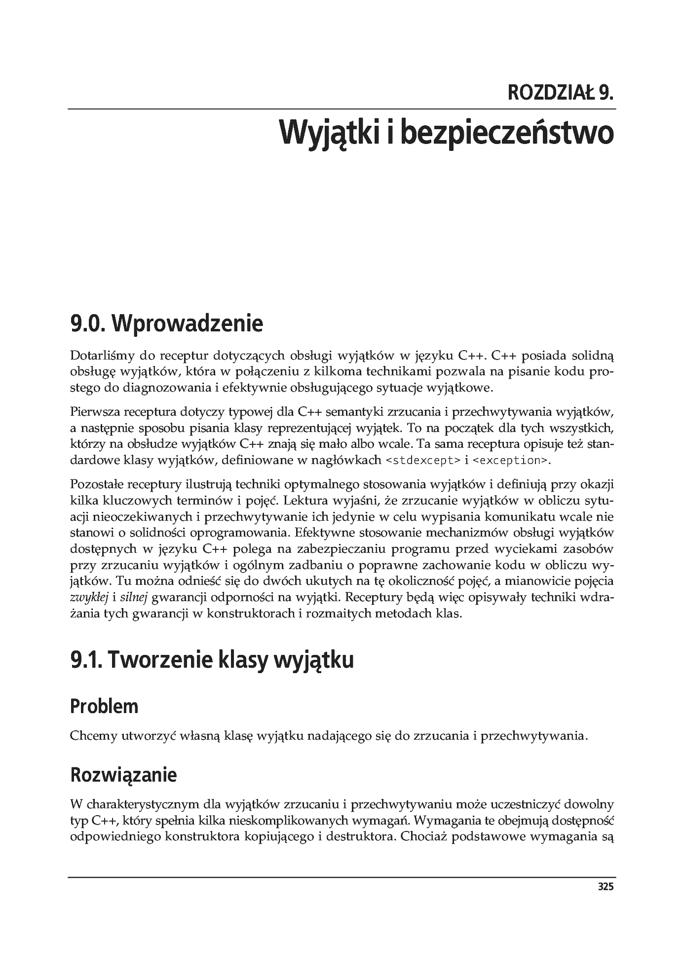 Fragment „C++. Receptury” — strona 8 z 26