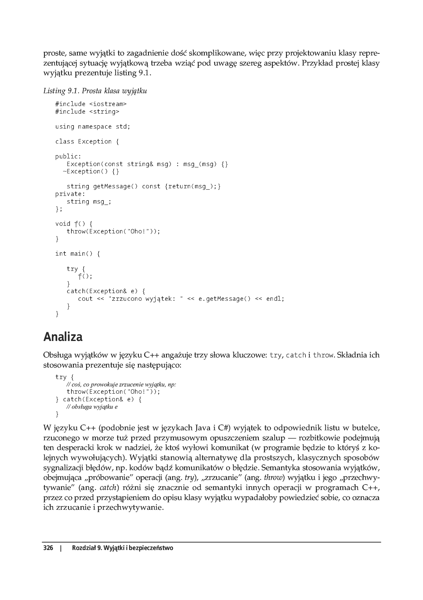 Fragment „C++. Receptury” — strona 9 z 26