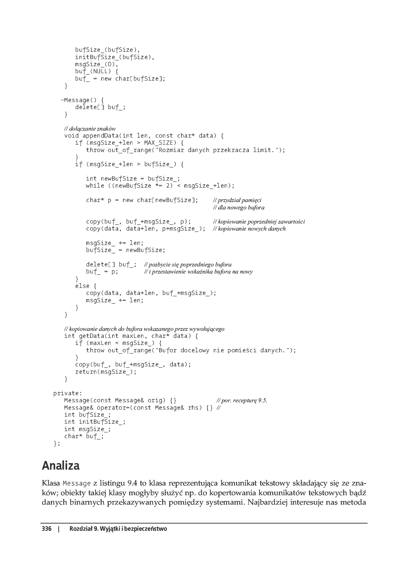 Fragment „C++. Receptury” — strona 19 z 26