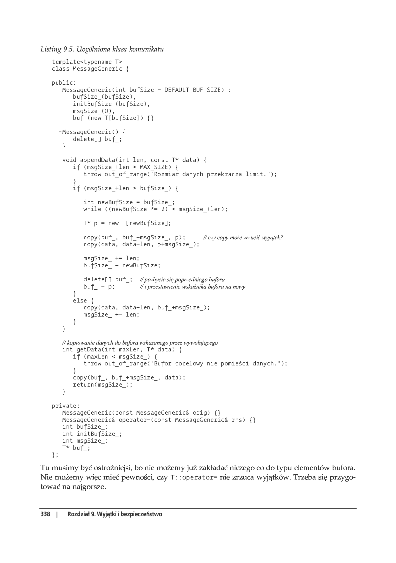 Fragment „C++. Receptury” — strona 21 z 26