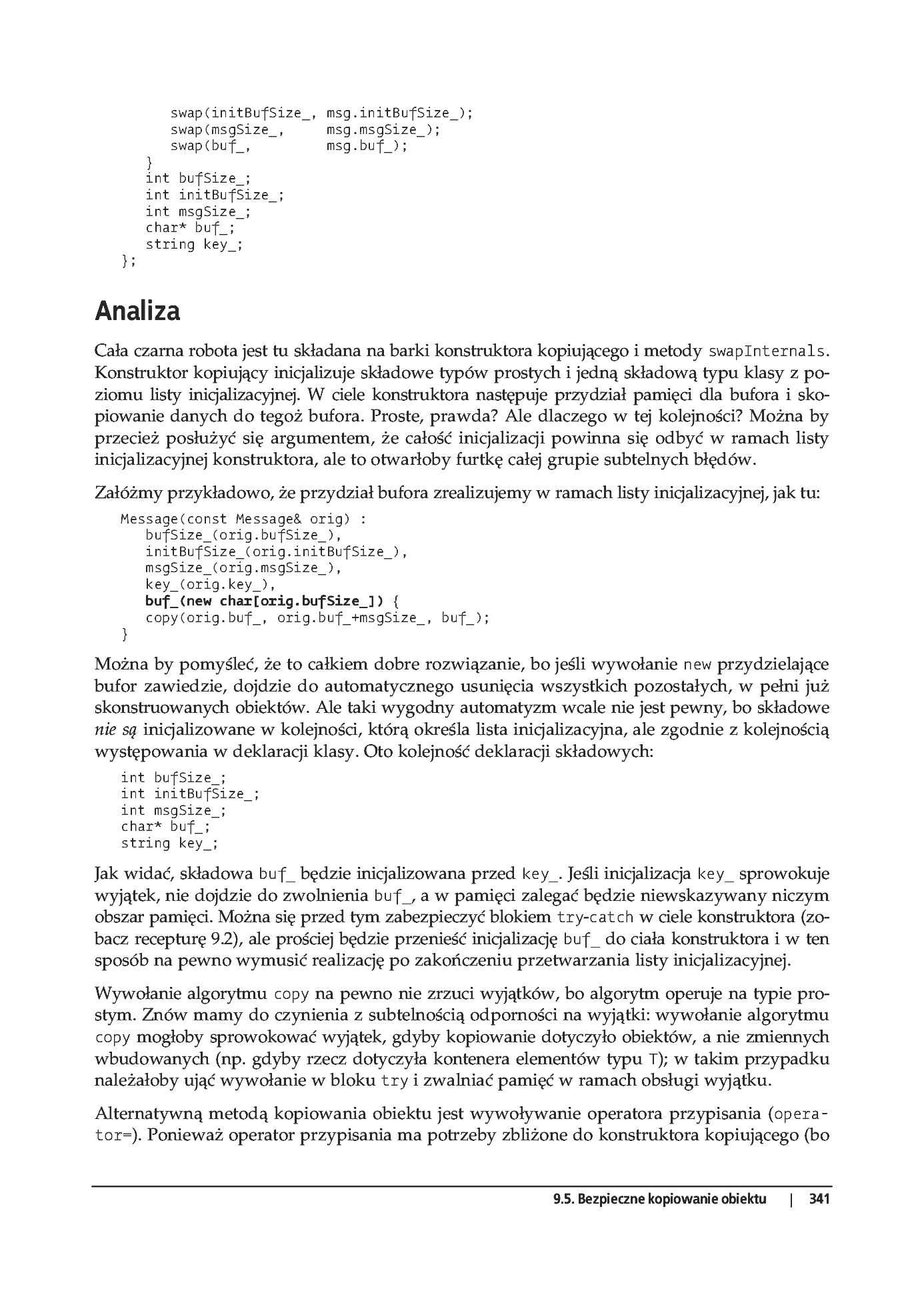 Fragment „C++. Receptury” — strona 24 z 26