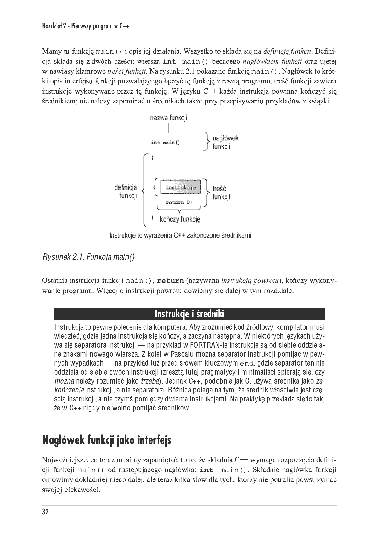 Fragment „Język C++. Szkoła programowania. Wydanie V” — strona 18 z 51